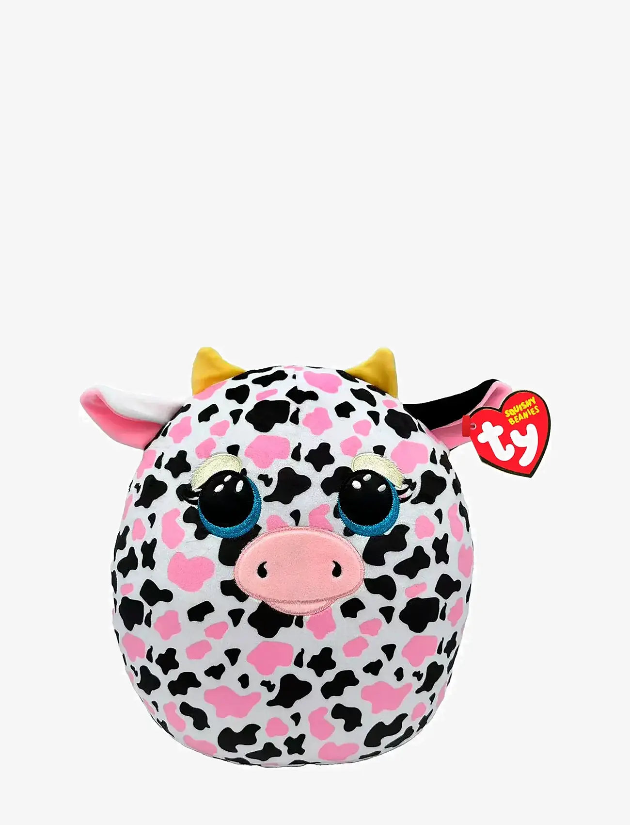 TY - MILKSHAKE - cow squish 25cm - tøjdyr - pink/white - 0