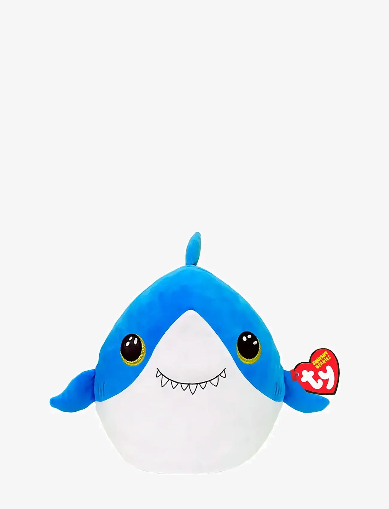 TY - FINSLEY - shark squish 25cm - blue/white - 0
