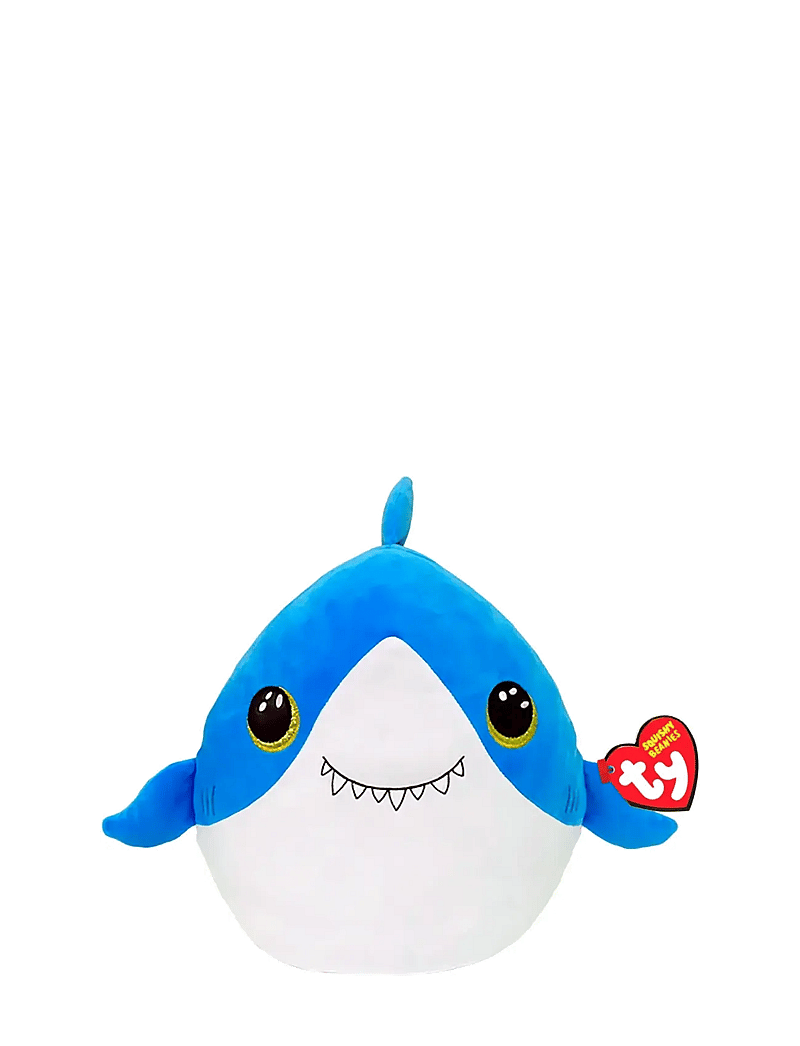 TY - FINSLEY - shark squish 25cm - blue/white - 0