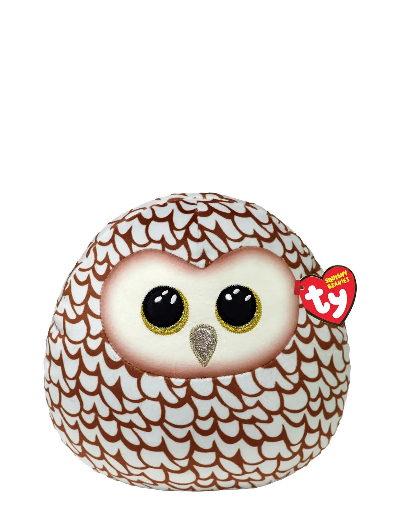 TY Whoolie Owl Squish 25Cm, Børn, Stuffed Dyr, Multi/mønstret, Str: 25 CM