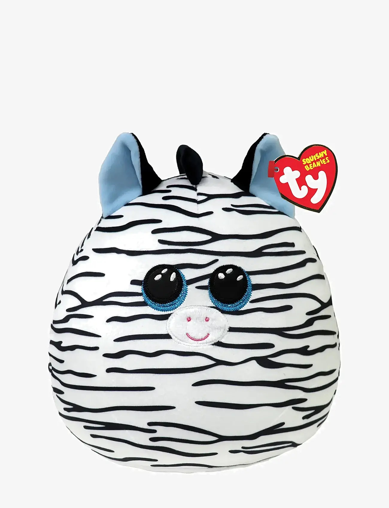 TY - XANDER - zebra squish 25cm - laveste priser - white/black - 0