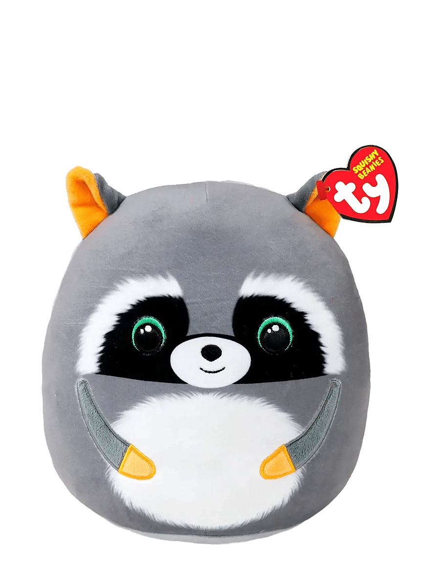 TY - SNEAKY - raccoon squish 25cm - gray/white - 0
