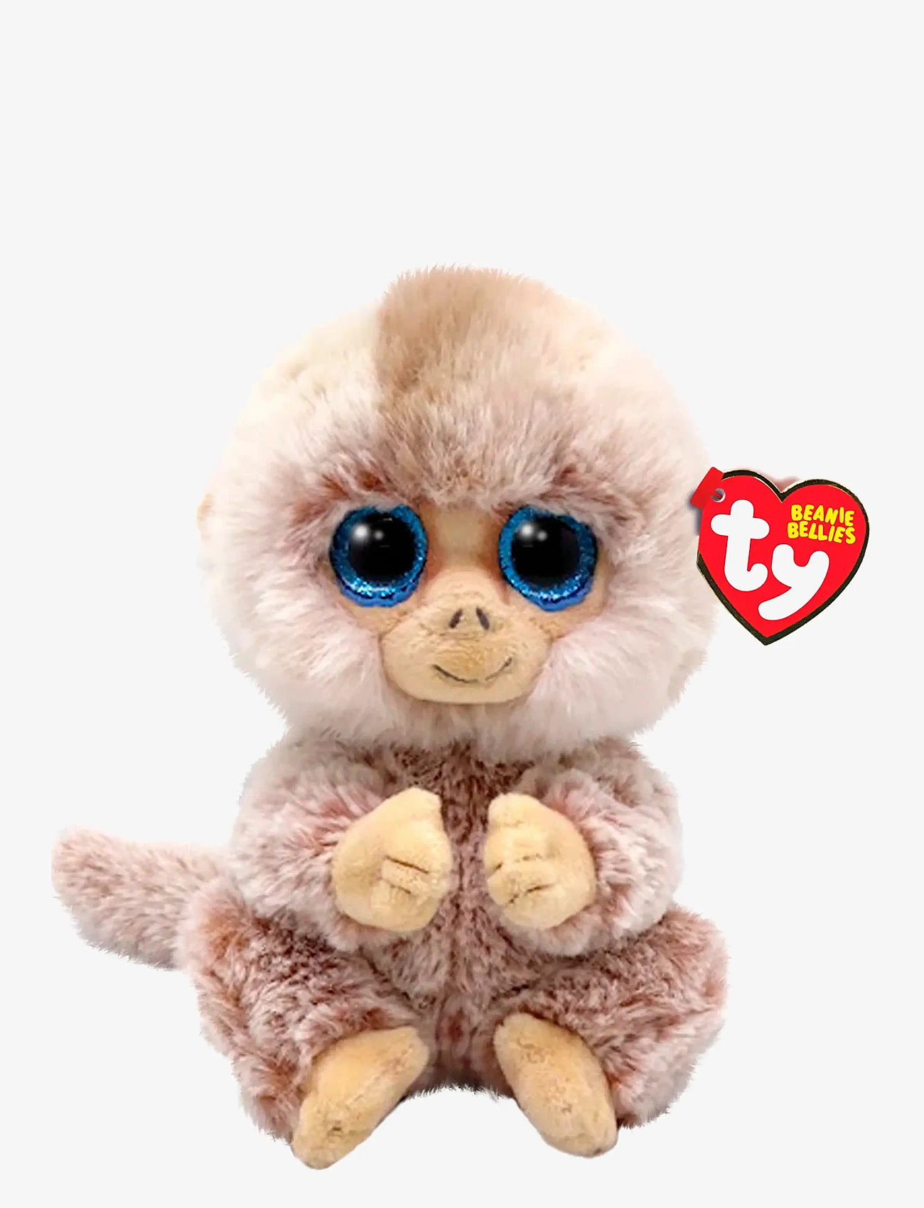 TY - STUBBY MONKEY - TAN - BEANIE BELLIES - REG - tøjdyr - brown - 0