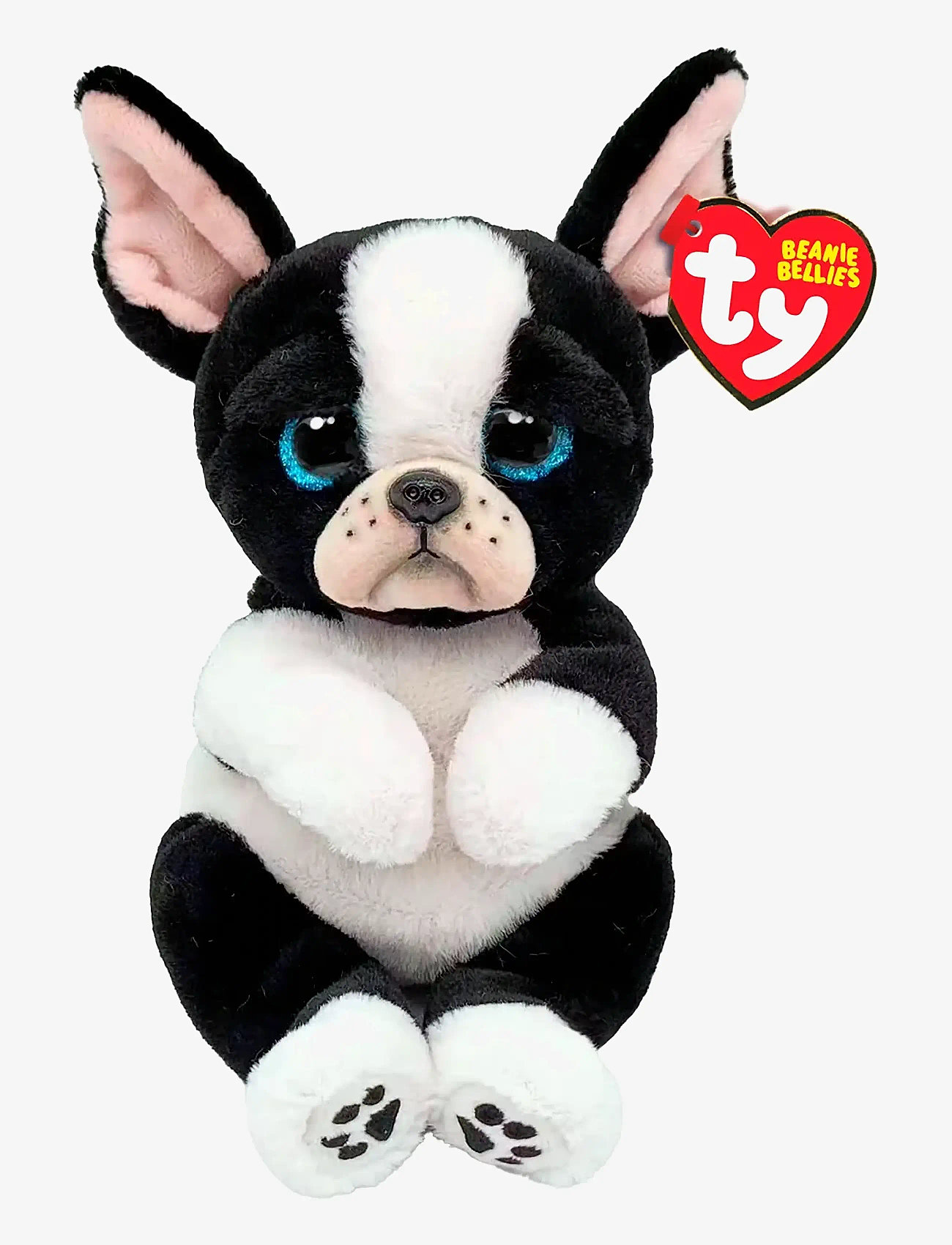 TY - TINK - DOG BLK/WHT BELLIE REG - tøjdyr - black - 0