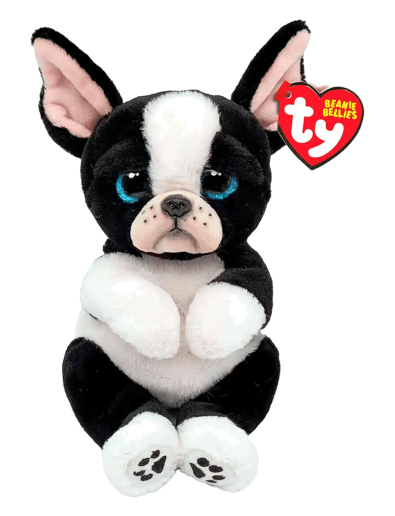 TY - TINK - DOG BLK/WHT BELLIE REG - pehmed loomad - black - 0