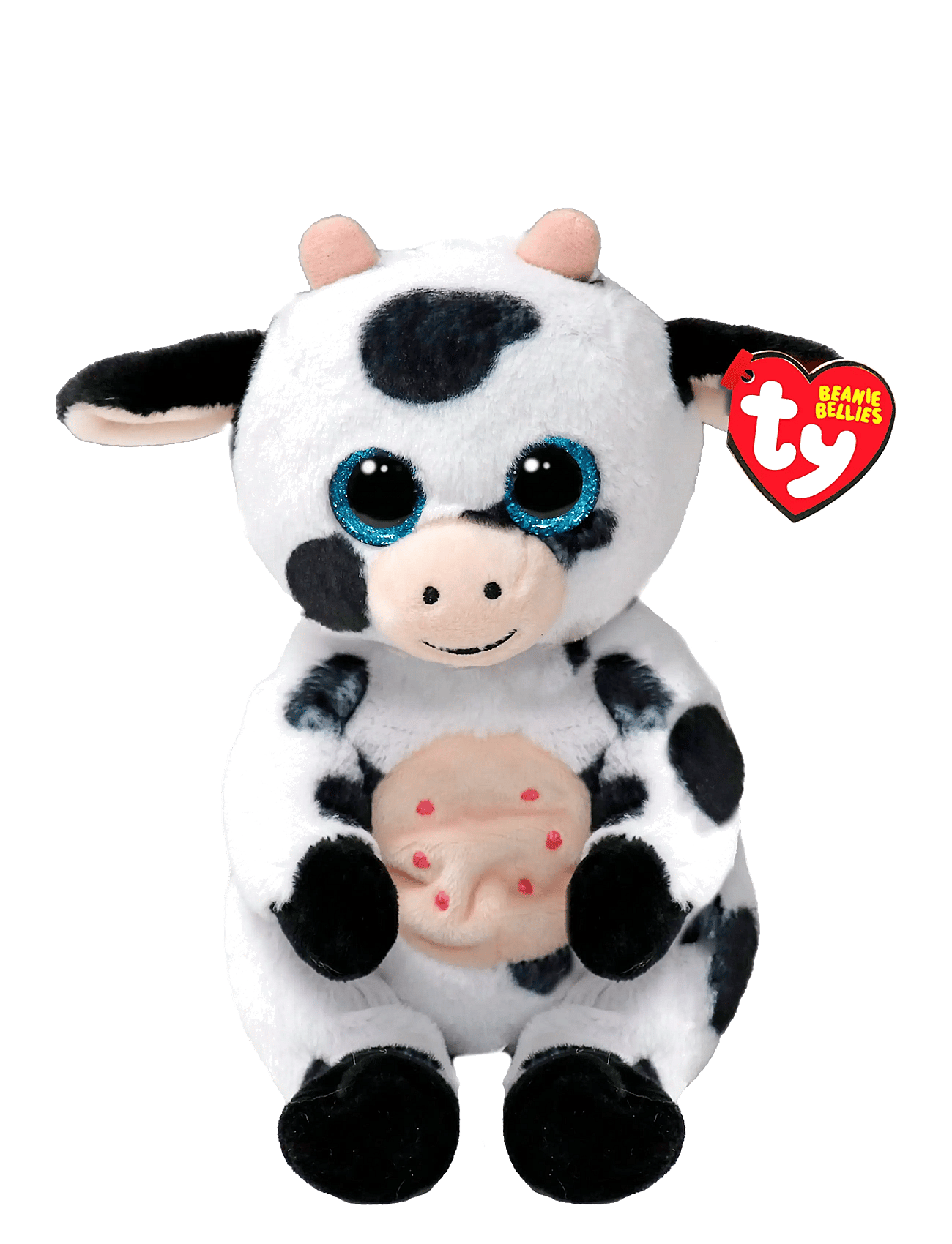 Beanie Babies Bellies Herdley Cow 15cm