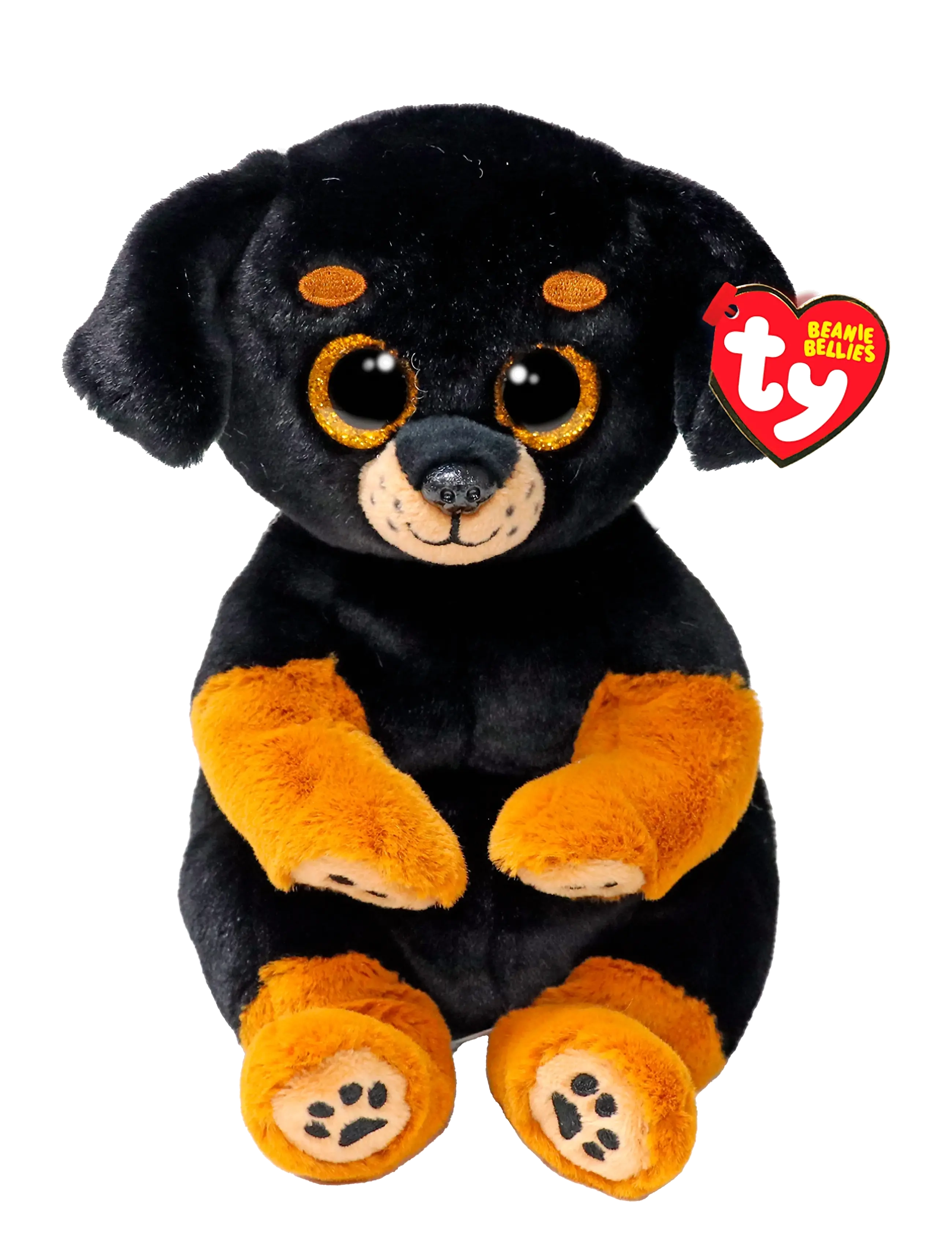 TY RANDI ROTTWEILER - BEANIE BELLIES - REG - Toys - BLACK/BROWN / multi