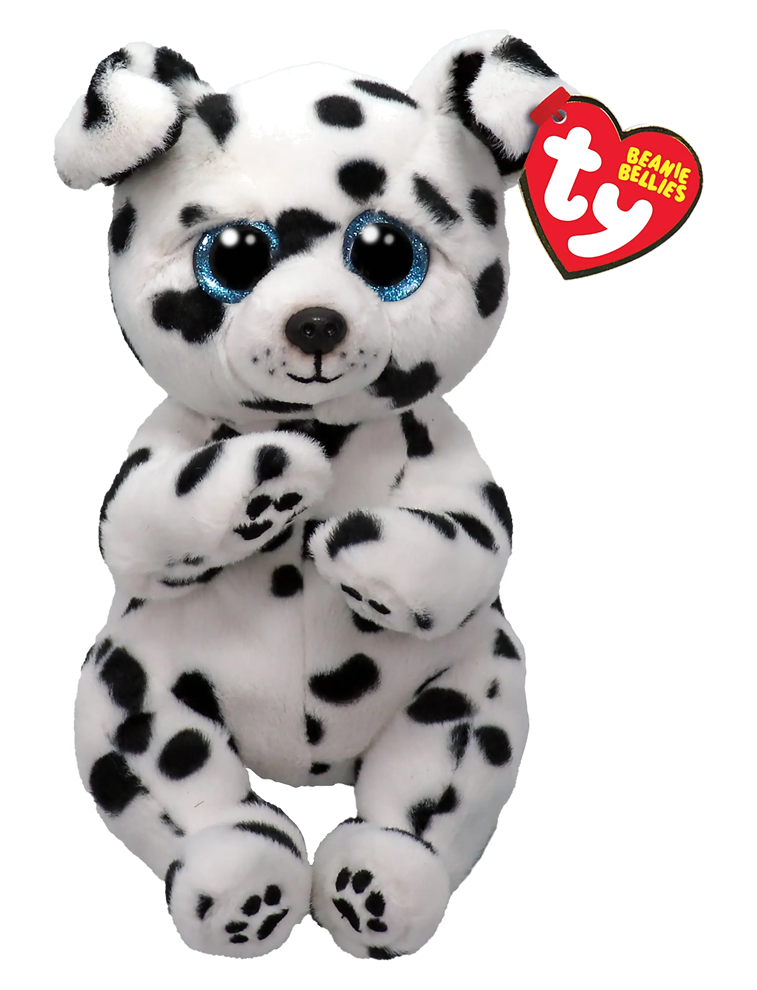 TY Rowdy Dalmatian Bellie Reg, Stuffed Dyr, Grå, Str: 15.5 CM