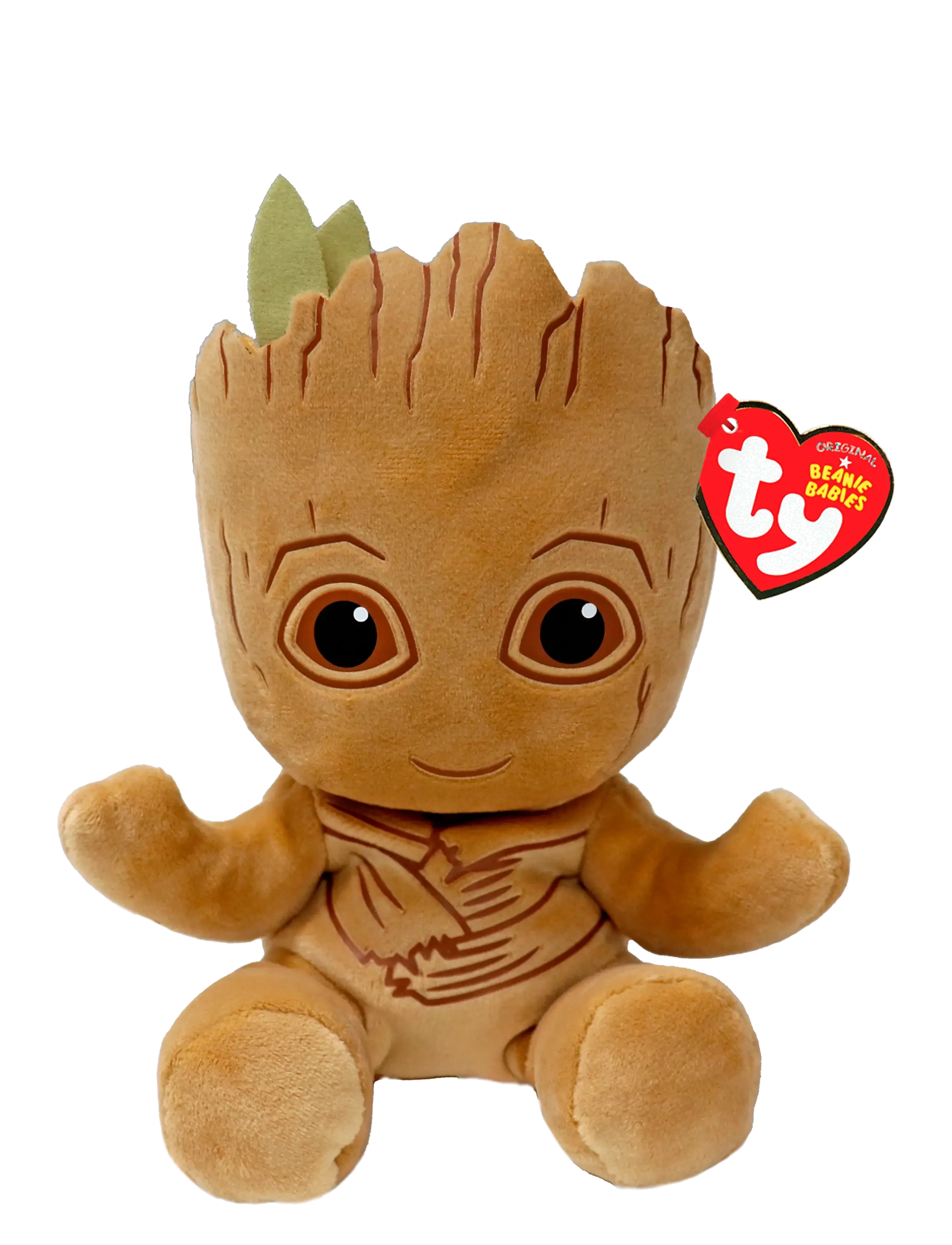 TY Groot - Soft Reg, 15.5 cm, Brown, Soft Legetøj > Stuffed Legetøj, Børn