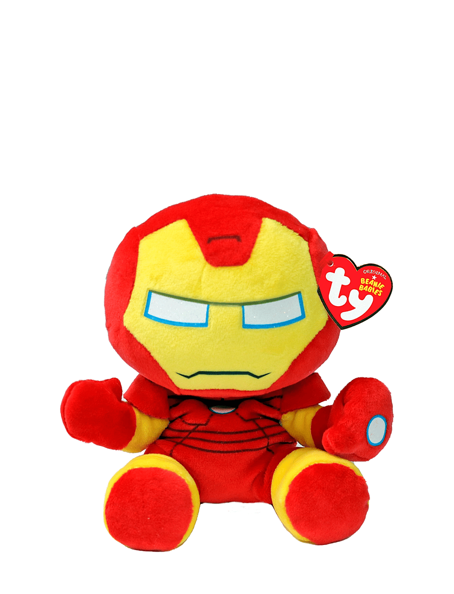 TY - IRON MAN - soft reg - red - 0