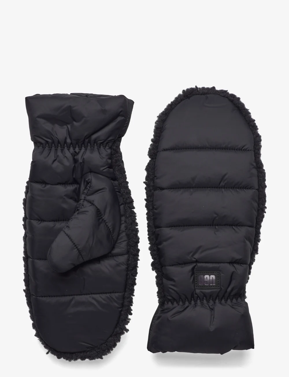 UGG - AW UGGfluff Mitten - fäustlinge - black - 0