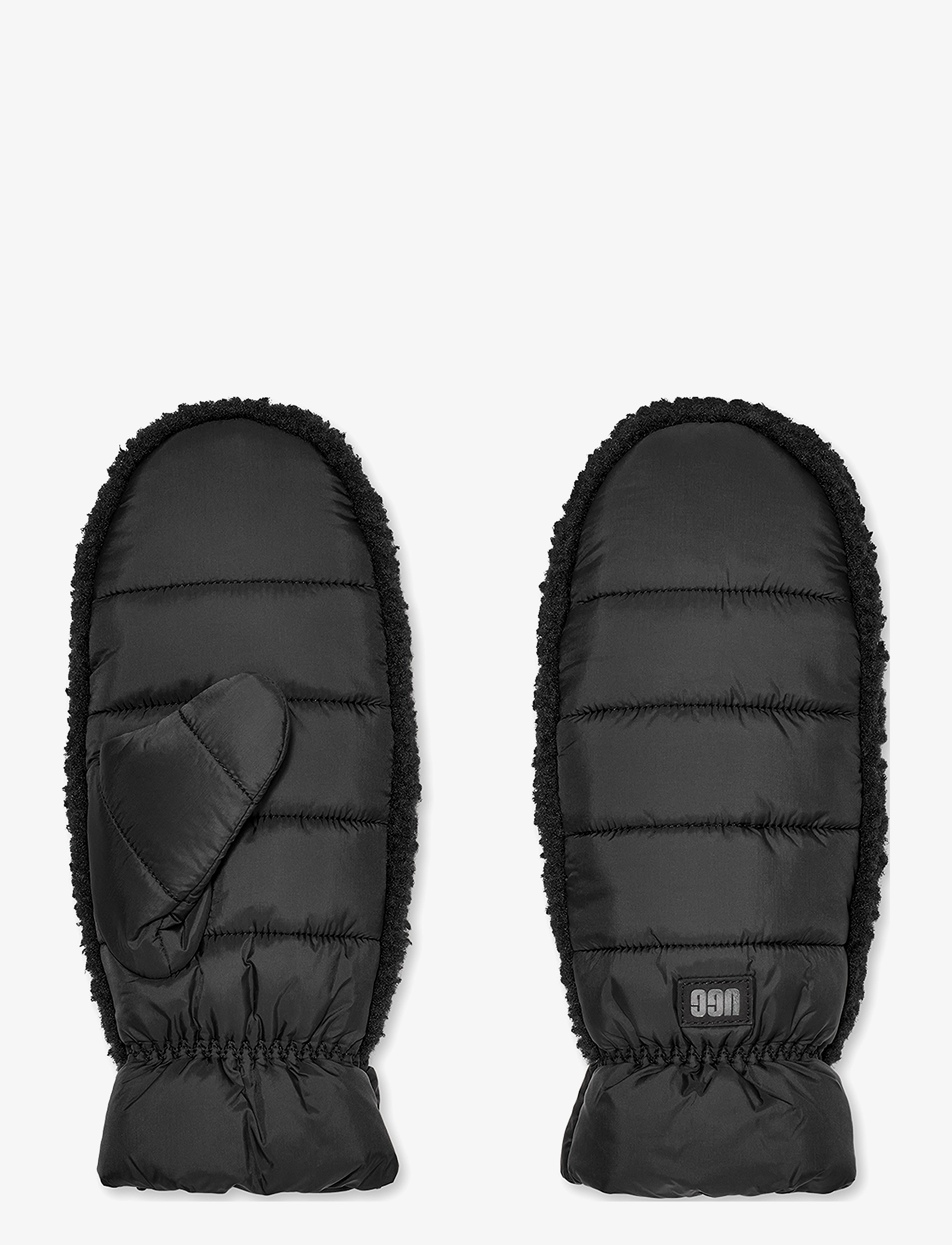 UGG - AW UGGfluff Mitten - tommelhanske - black - 2