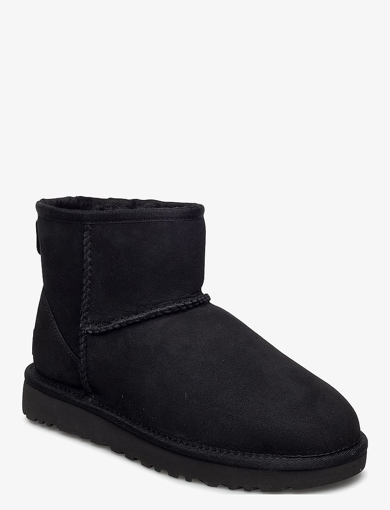 UGG - W Classic Mini II - platte enkellaarsjes - black - 1