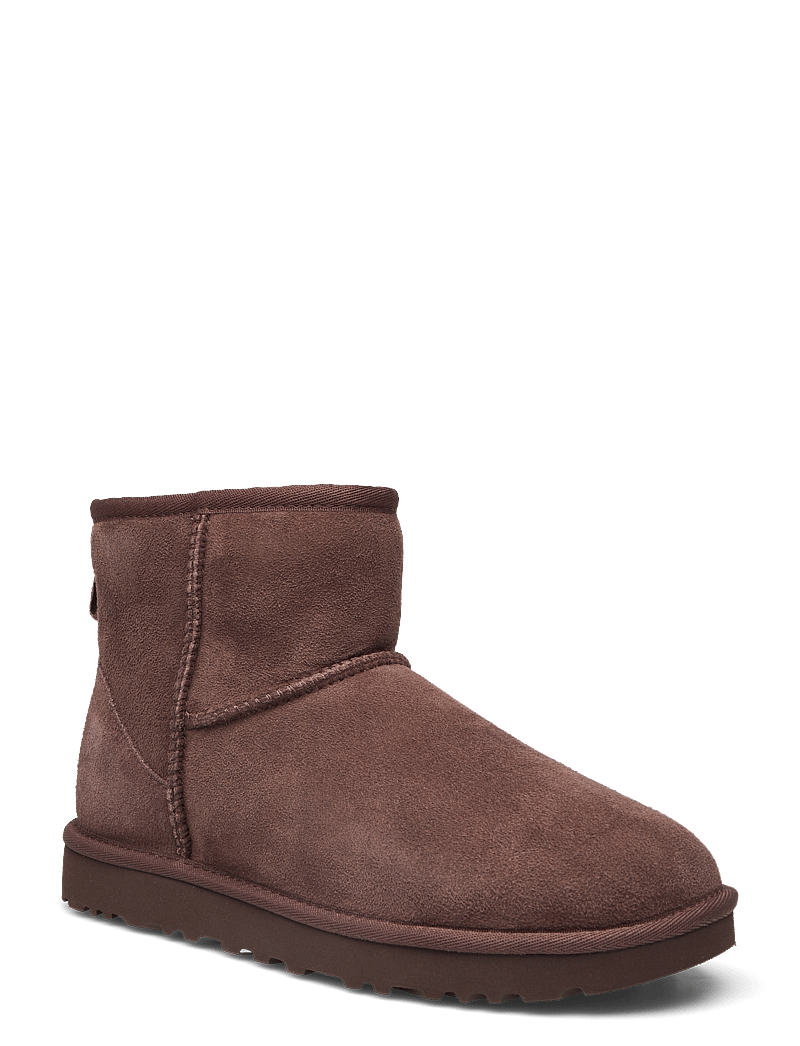 UGG - W Classic Mini II - flade ankelstøvler - burnt cedar - 0