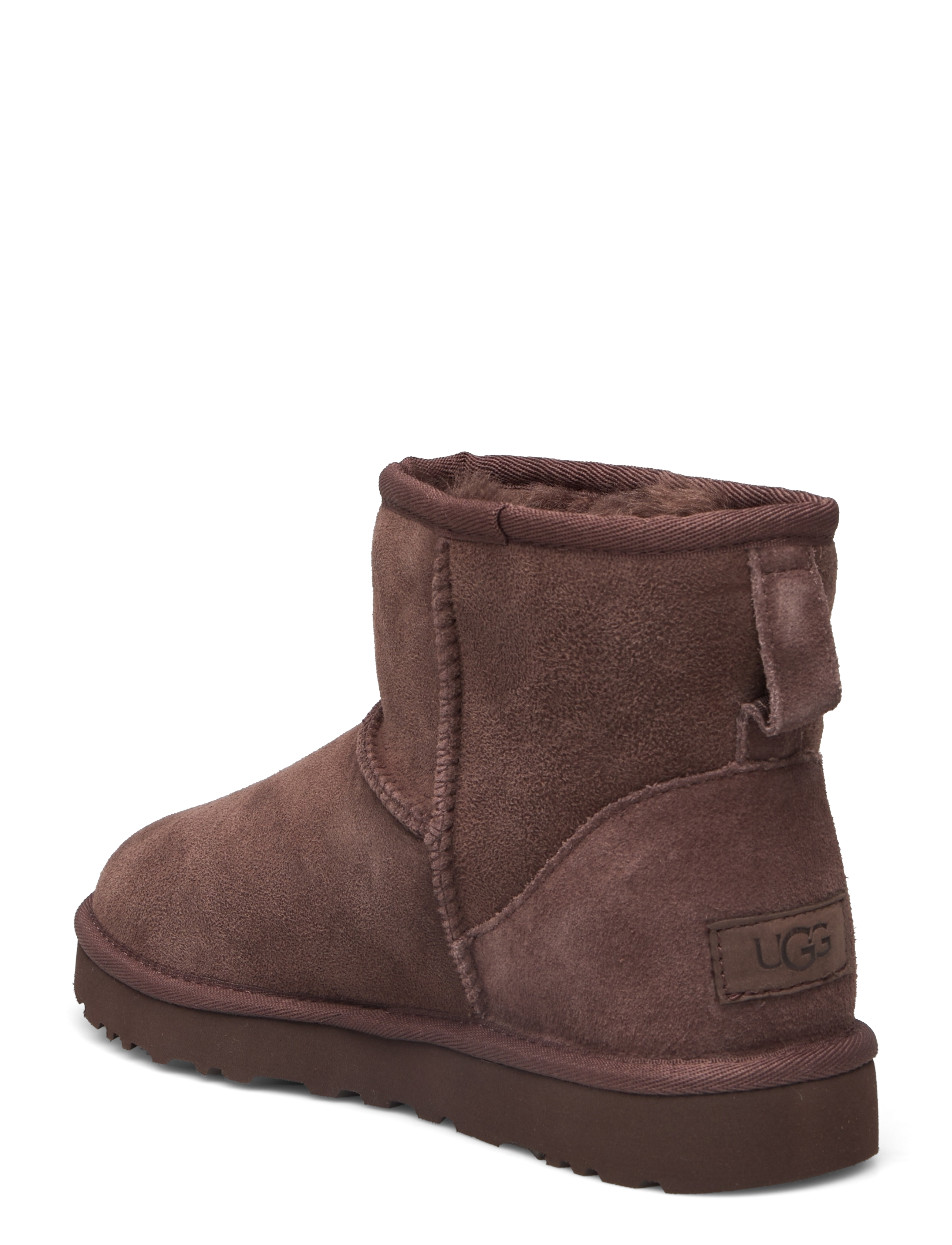 UGG - W Classic Mini II - płaskie botki - burnt cedar - 2