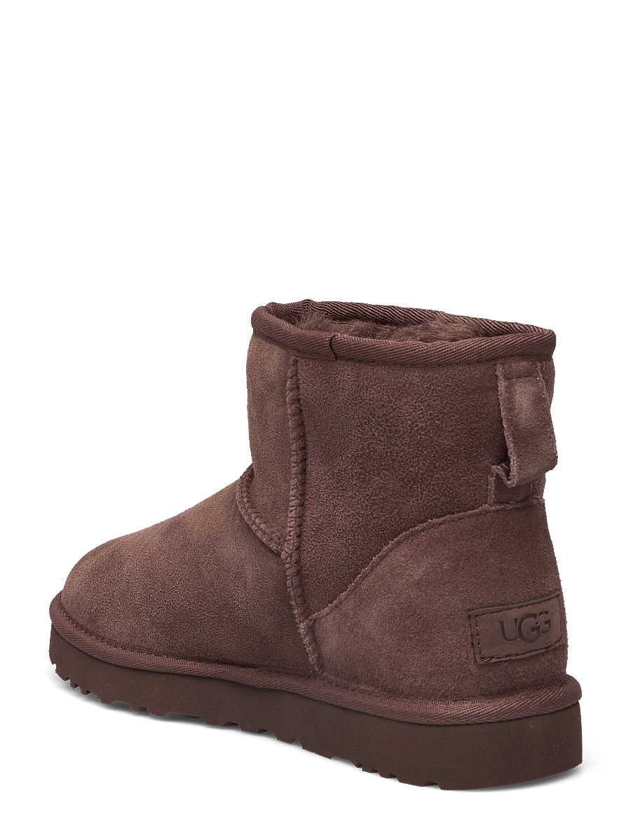 UGG - W Classic Mini II - płaskie botki - burnt cedar - 2