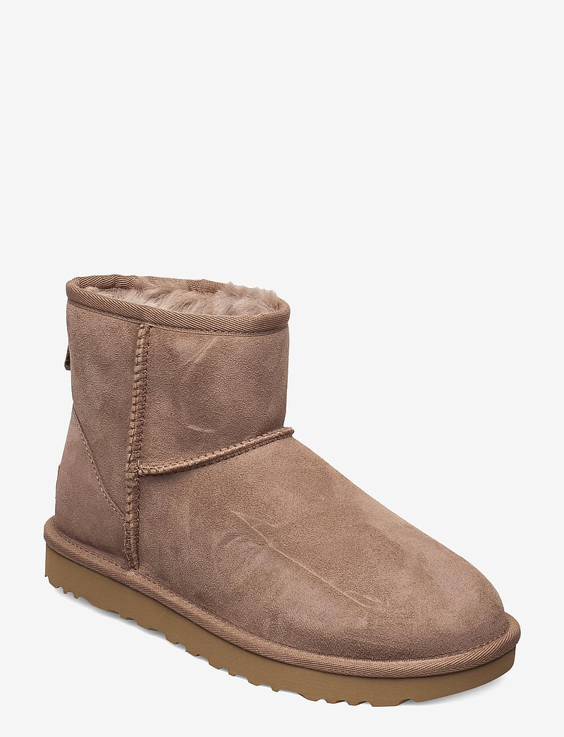 UGG - W Classic Mini II - flade ankelstøvler - caribou - 0