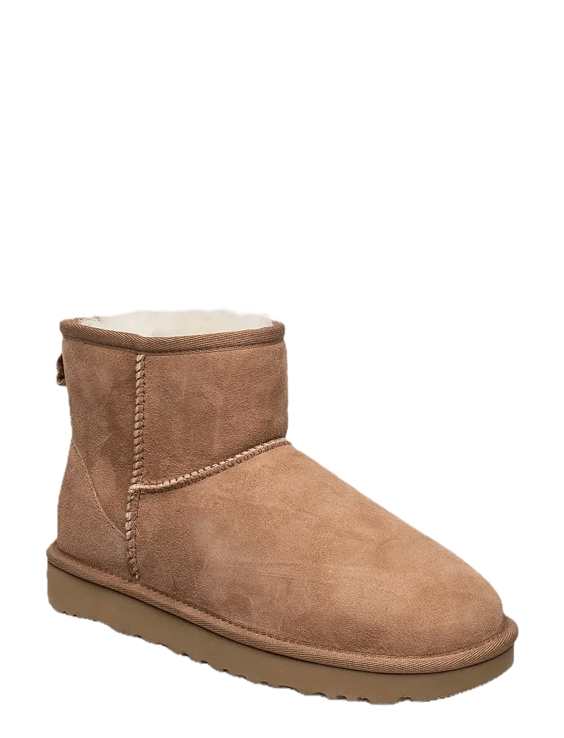 UGG - W Classic Mini II - flat ankle boots - chestnut - 0