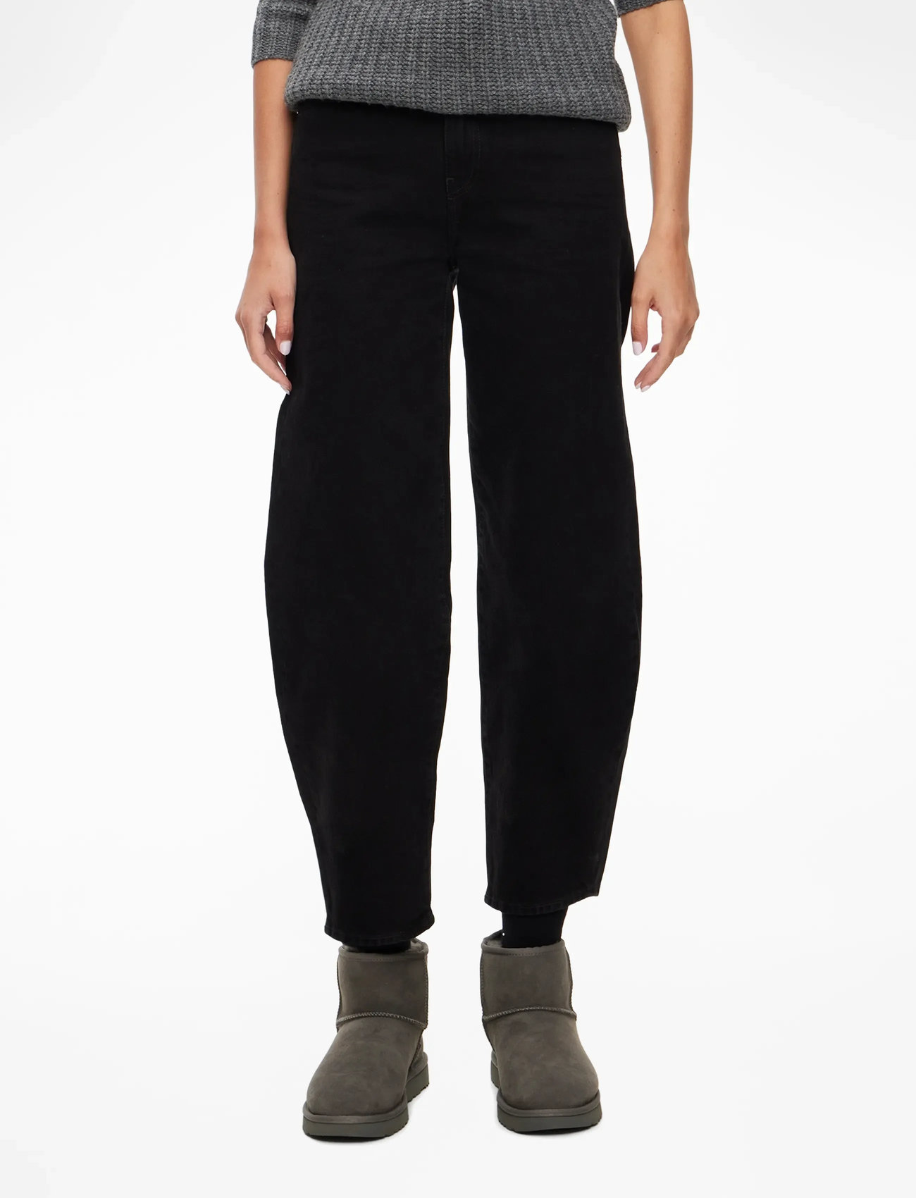 UGG - W Classic Mini II - teddy boots - grey - 0