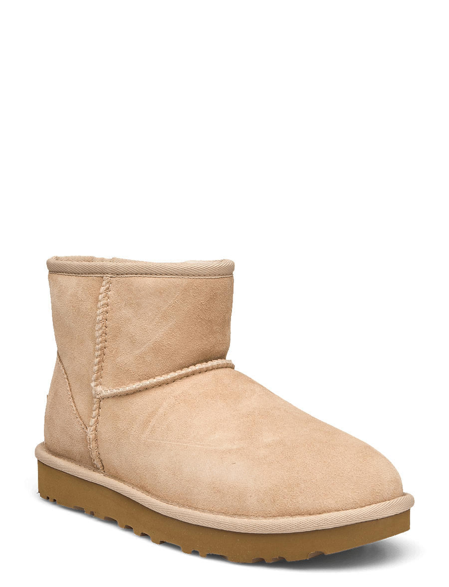 UGG - W Classic Mini II - platte enkellaarsjes - sand - 0
