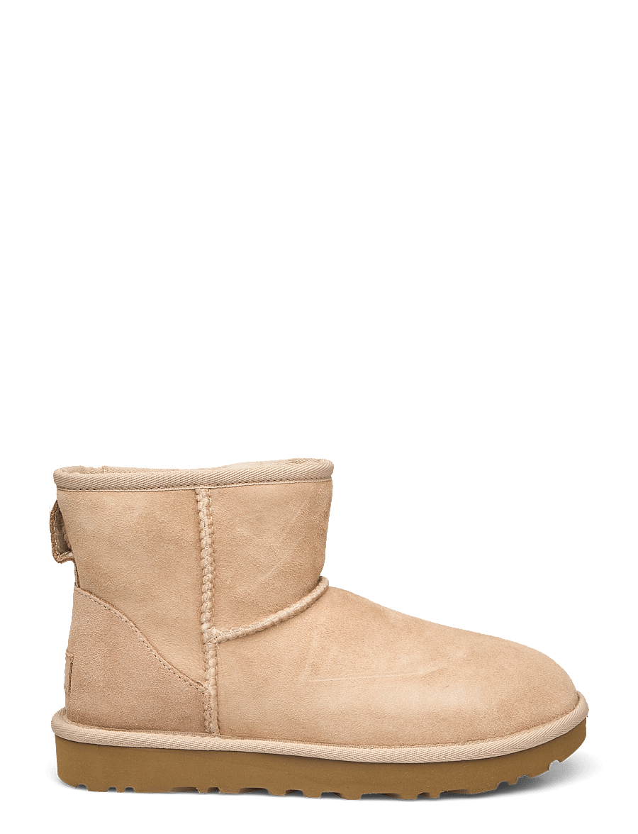 UGG - W Classic Mini II - platte enkellaarsjes - sand - 1