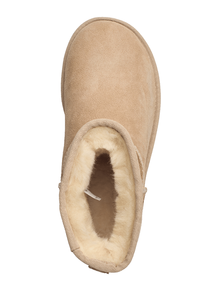 UGG - W Classic Mini II - platte enkellaarsjes - sand - 3