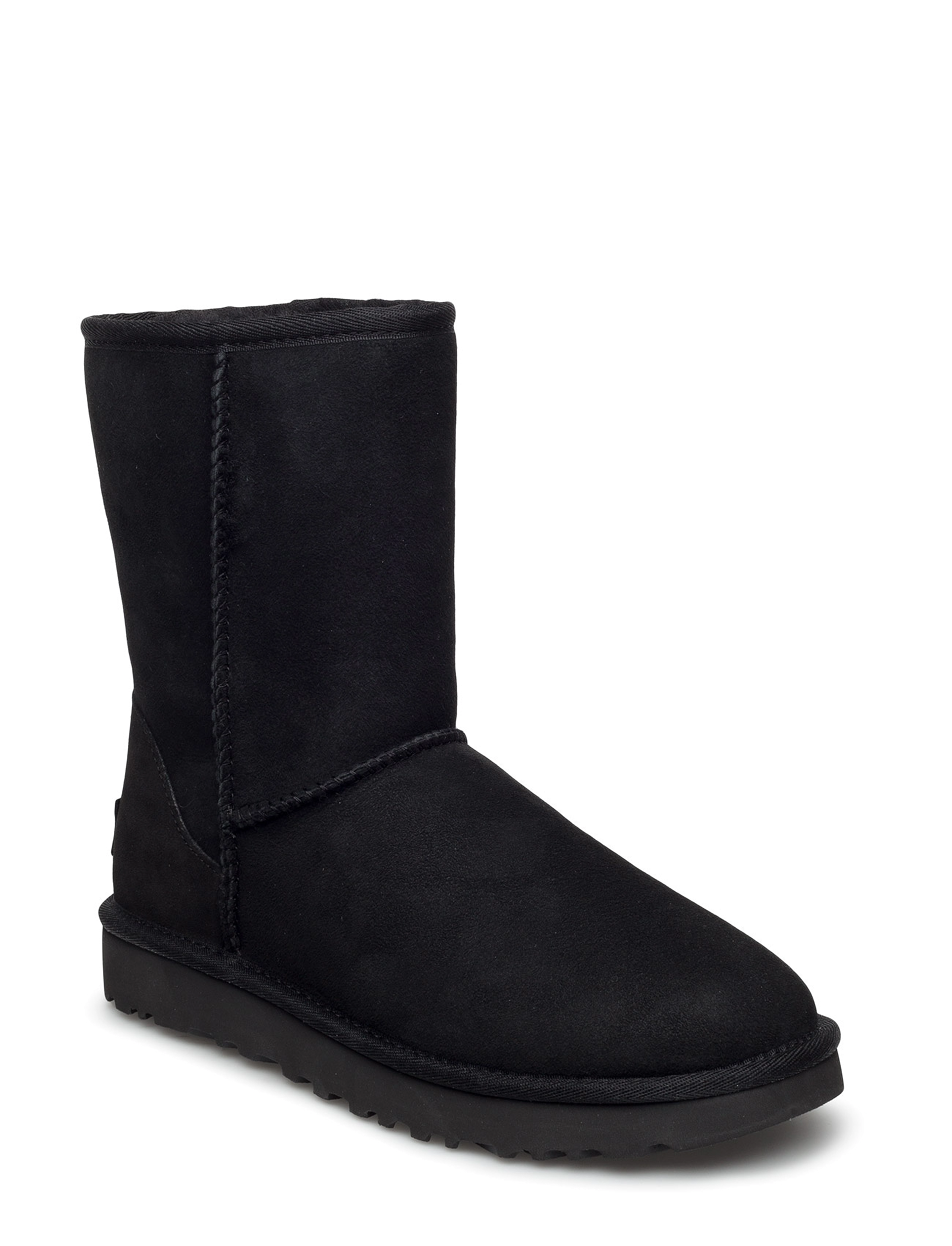 UGG W Classic Short Ii, Kvinder, Kort Støvle, Sort, Str: 37