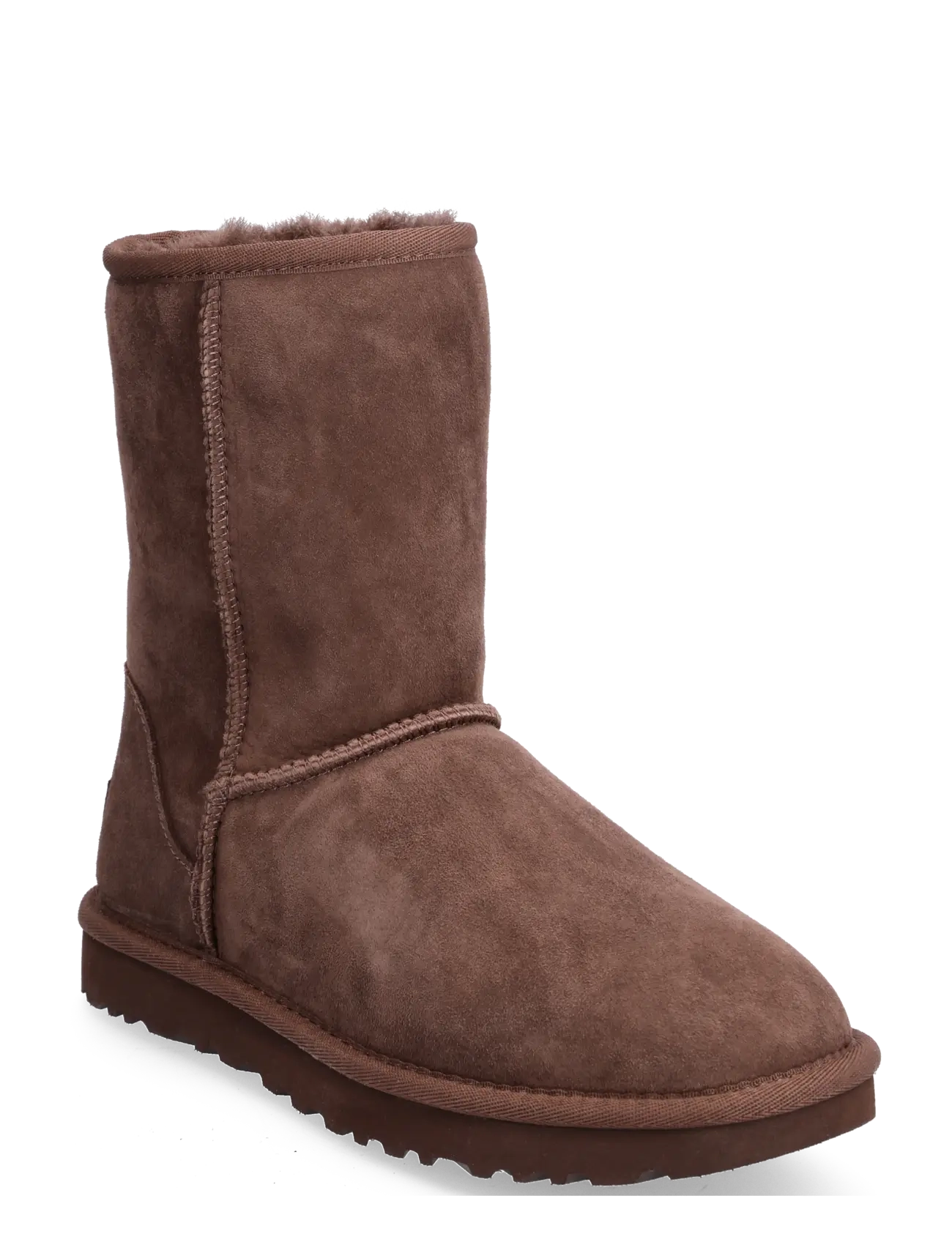 UGG W Classic Short Ii, 37, Ankle Boots, Braun - Boots Flat Heel, Frauen