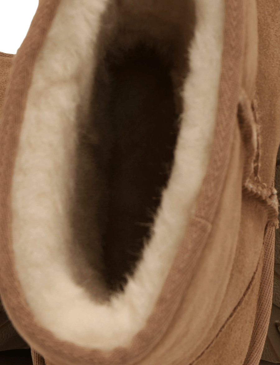 UGG - W Classic Short II - teddy-stiefel - chestnut - 5