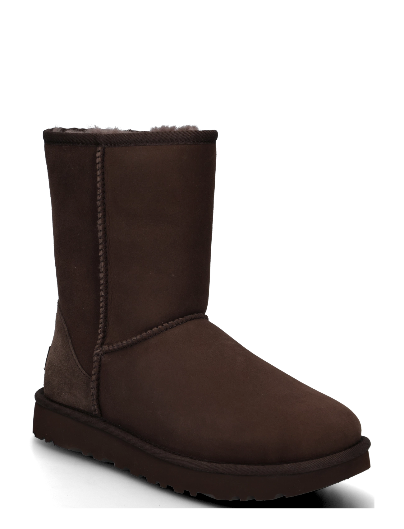 UGG W Classic Short Ii, 38, Ankle Boots, Braun - Boots Flat Heel, Frauen