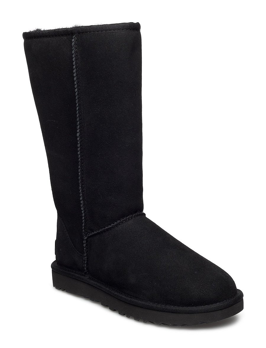 UGG - W Classic Tall II - teddy boots - black - 0