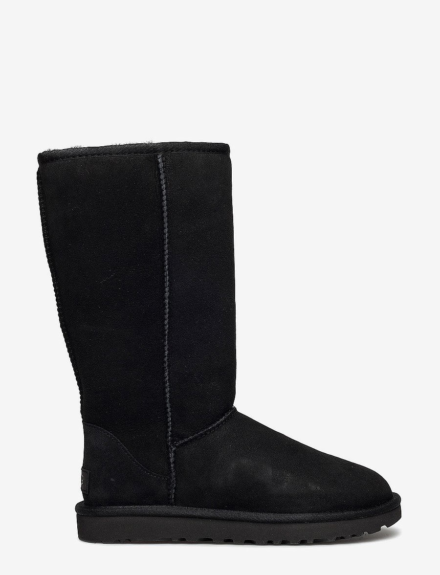 UGG - W Classic Tall II - teddy boots - black - 1