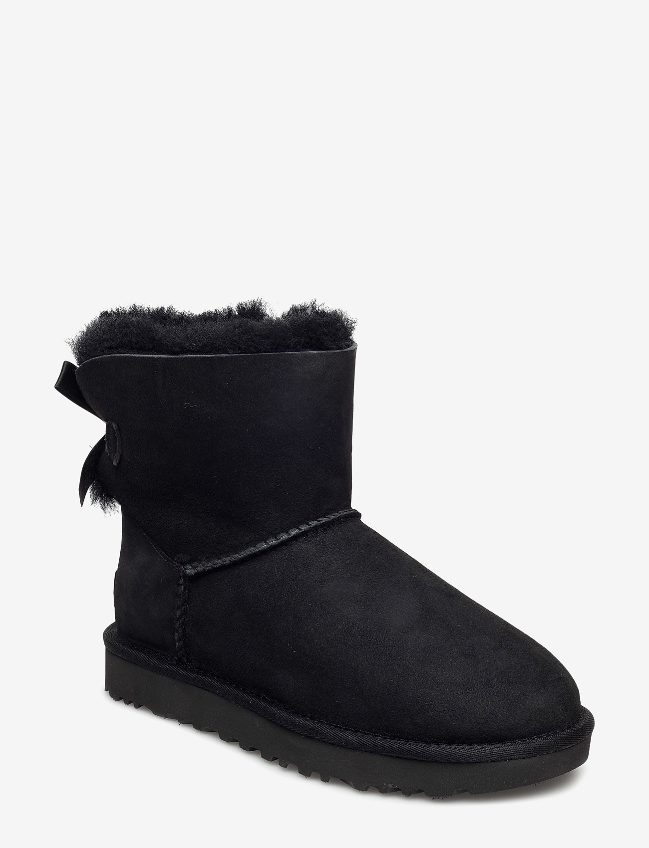 UGG W Mini Bailey Bow Ii, Kvinder, Mini Sløjfe Støvler, Sort, Str: 41