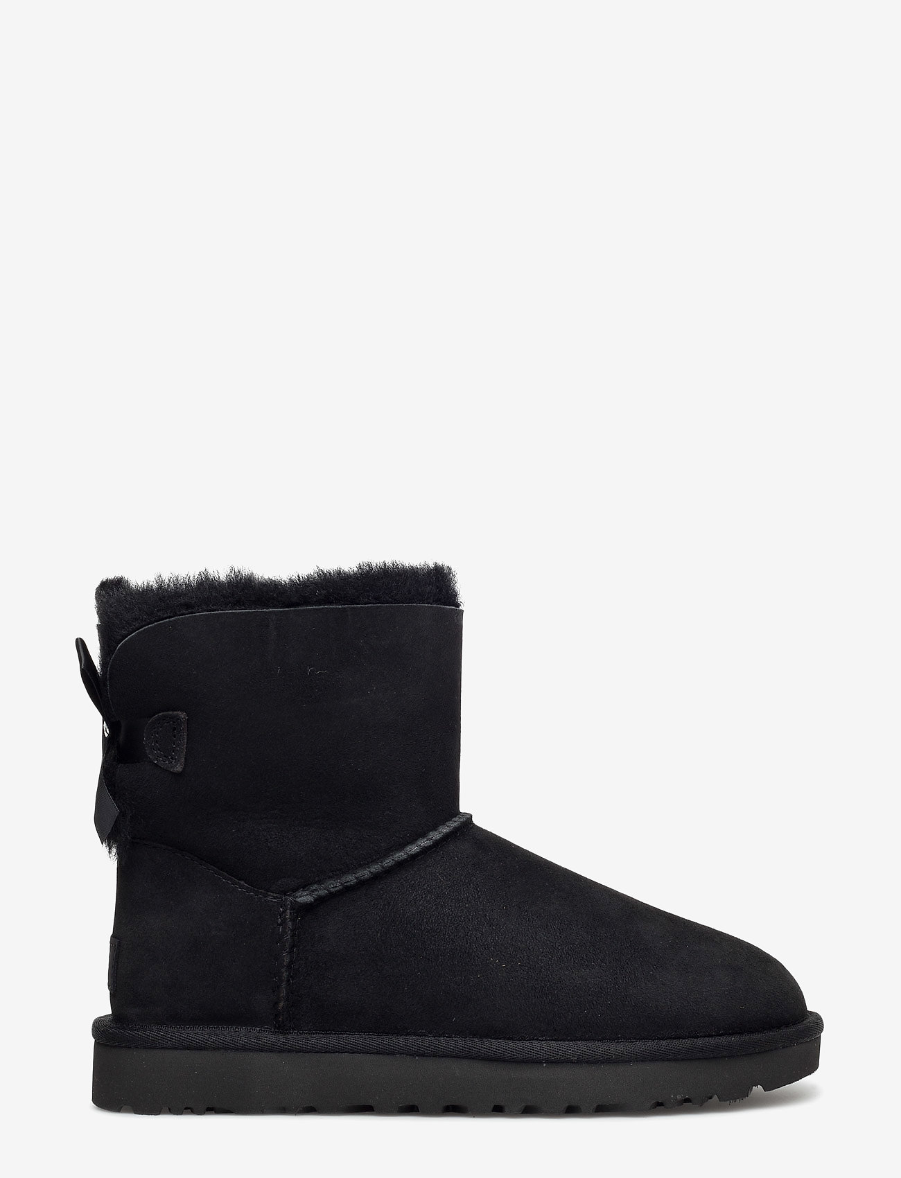UGG - W Mini Bailey Bow II - teddy boots - black - 1