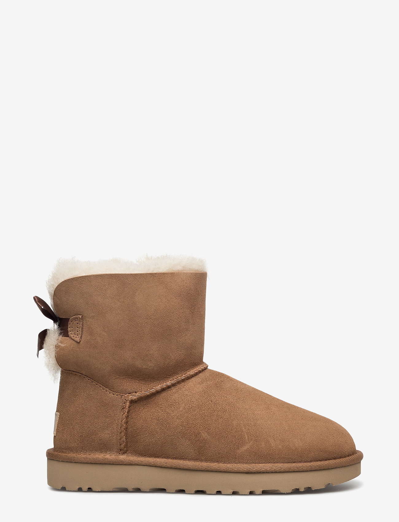 UGG - W Mini Bailey Bow II - teddy boots - chestnut - 1