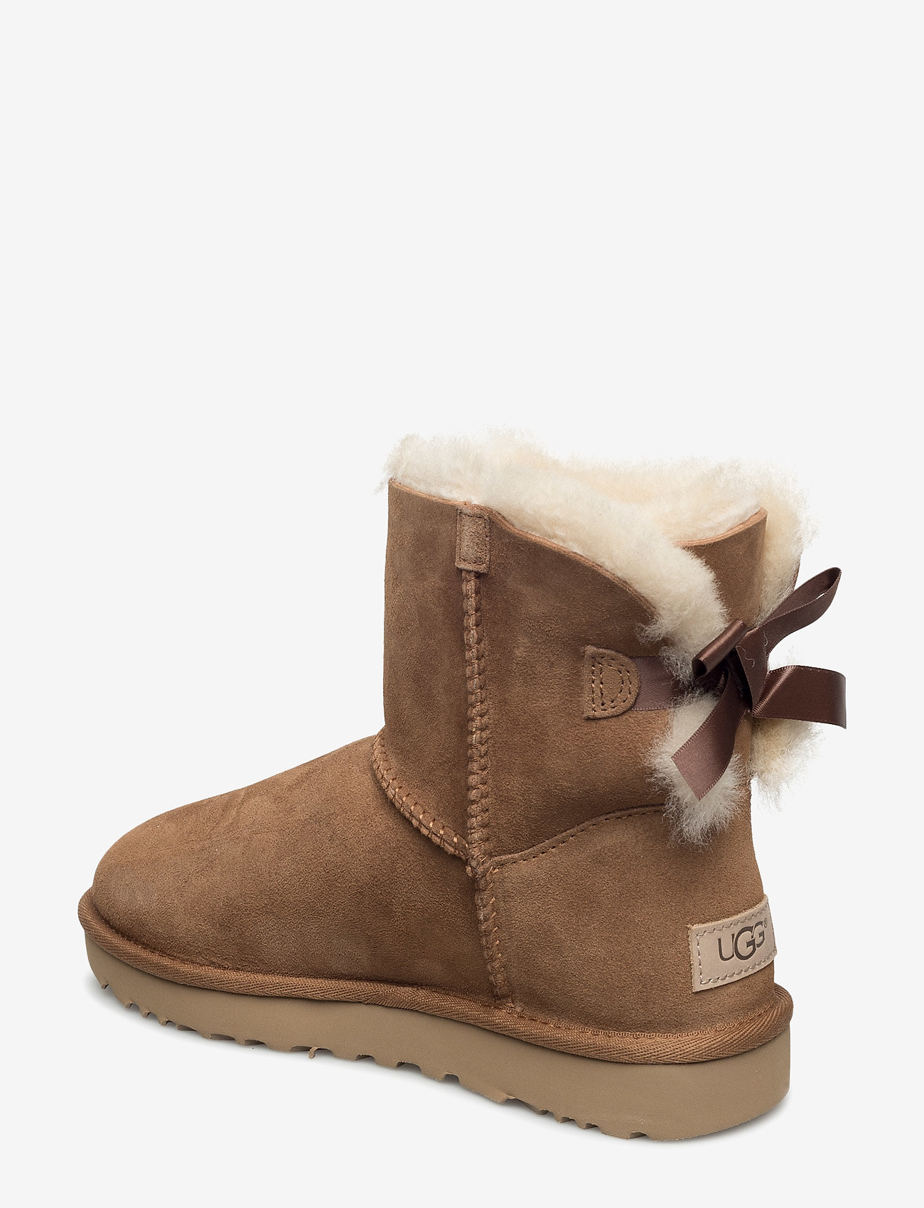 UGG - W Mini Bailey Bow II - teddy boots - chestnut - 2