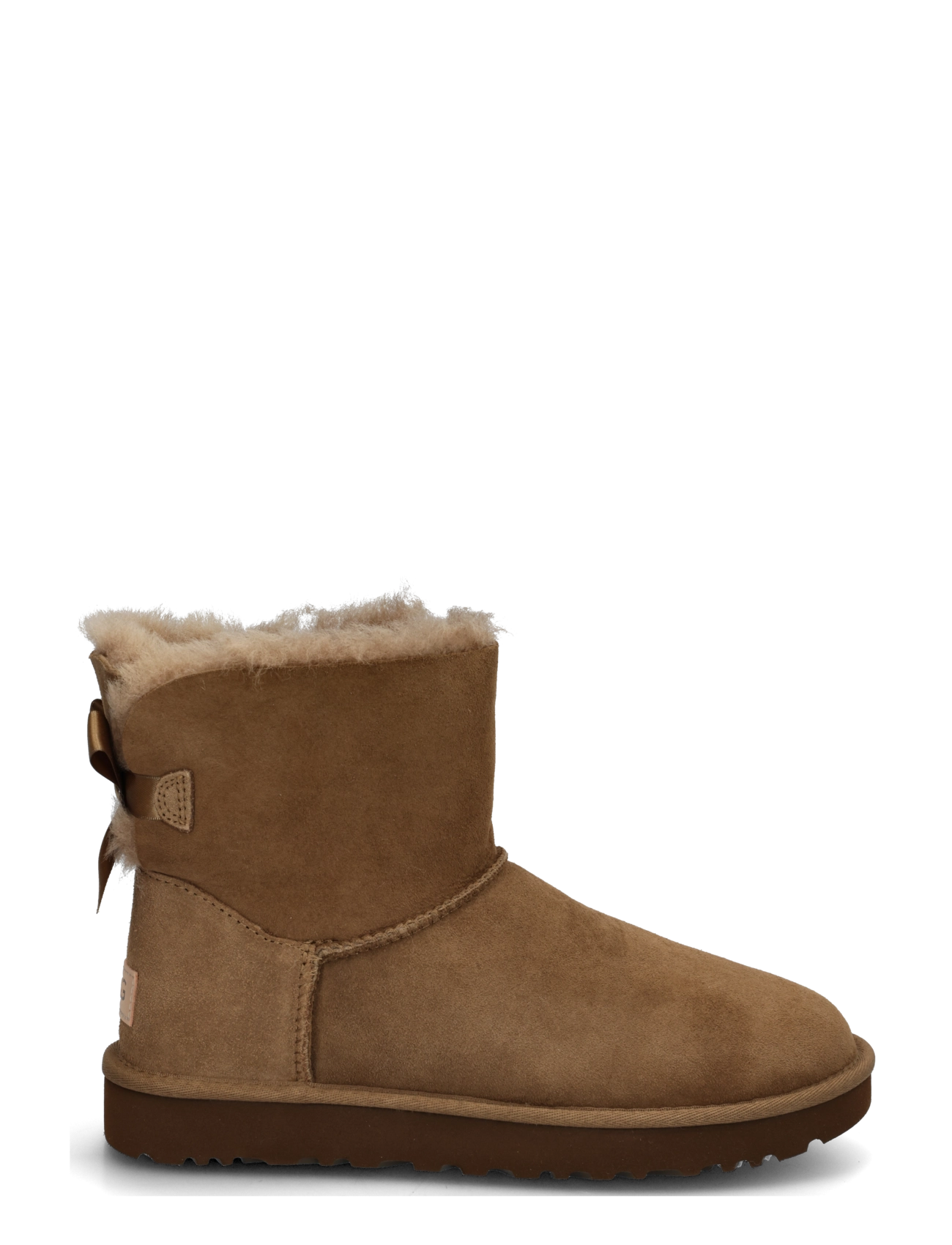 UGG - W Mini Bailey Bow II - teddy-stiefel - light bronze - 1