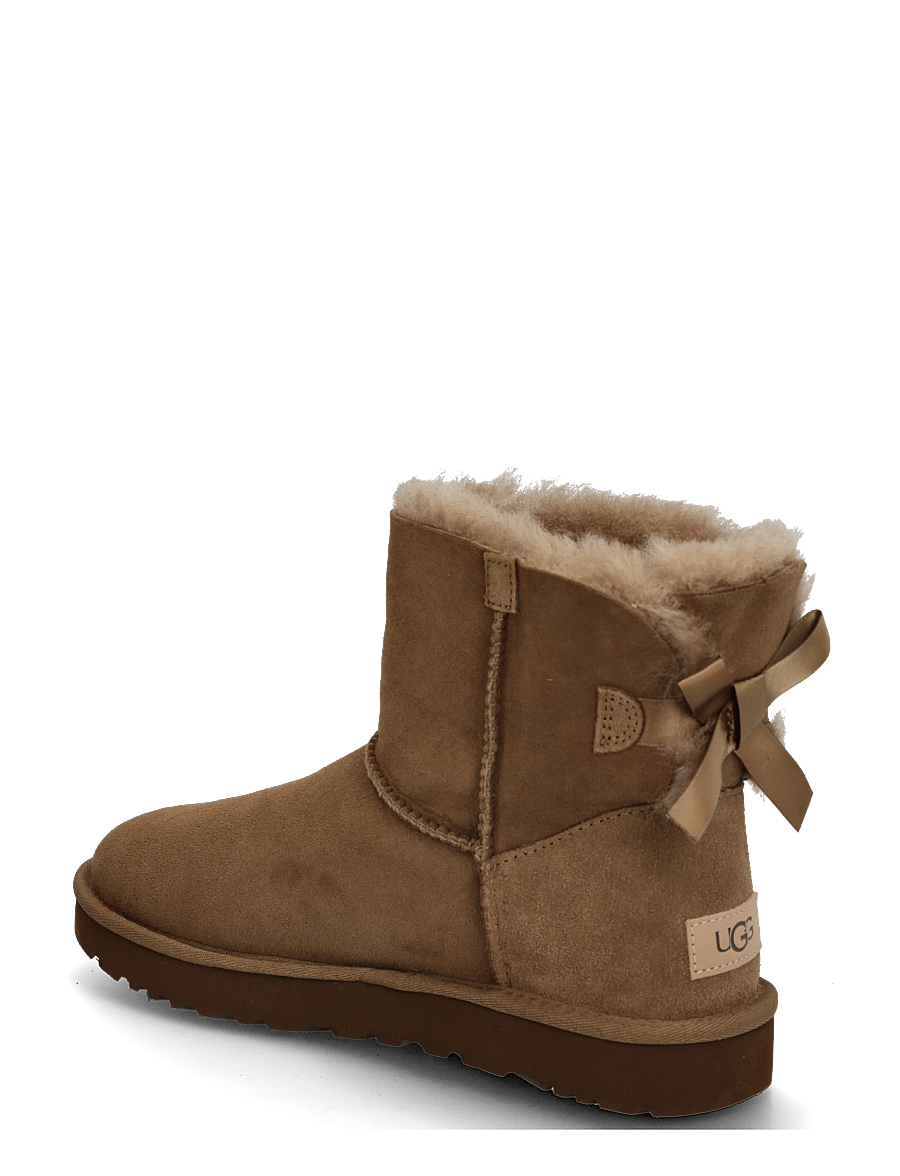 UGG - W Mini Bailey Bow II - bamsestøvler - light bronze - 2
