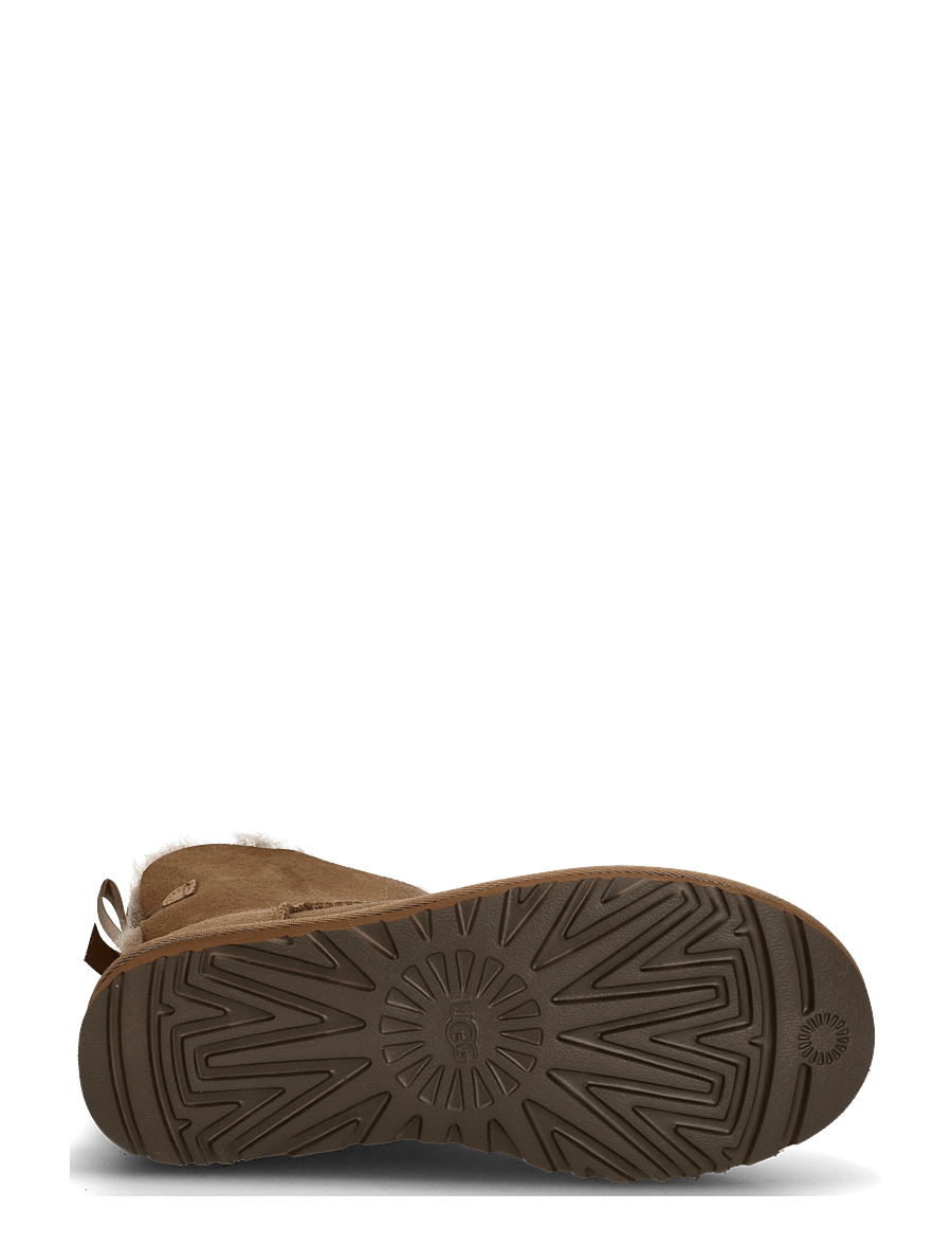 UGG - W Mini Bailey Bow II - bamsestøvler - light bronze - 4