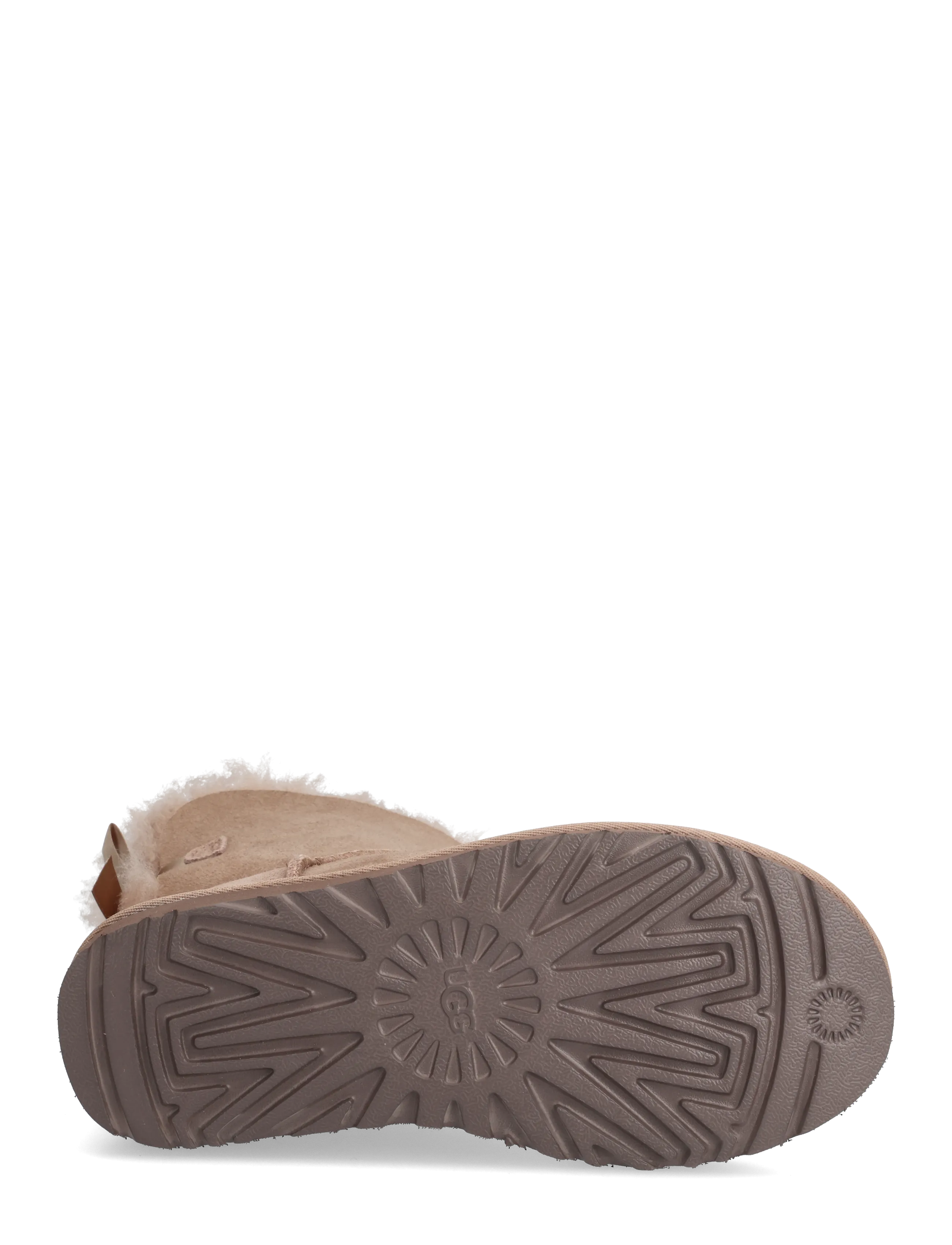 UGG - W Mini Bailey Bow II - teddy boots - rocky oak - 4