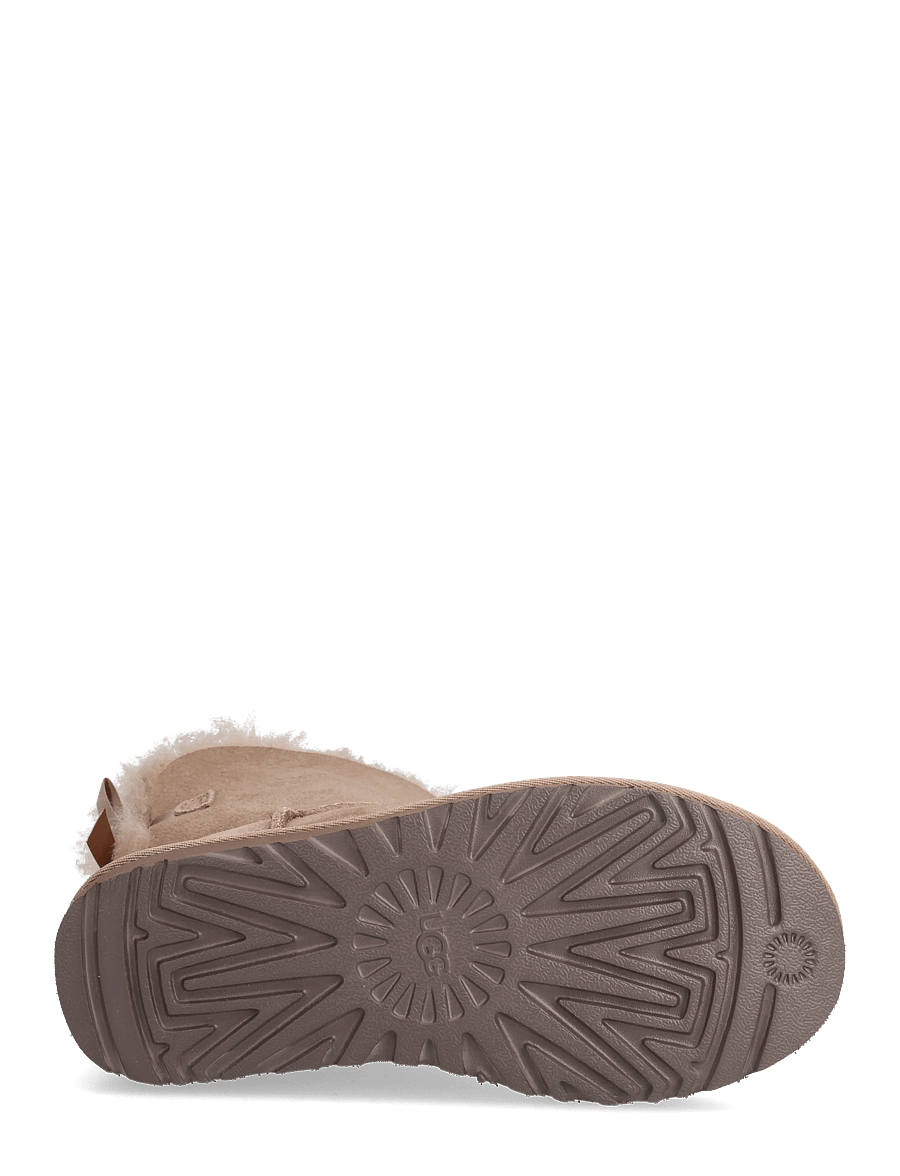 UGG - W Mini Bailey Bow II - teddy-stiefel - rocky oak - 4