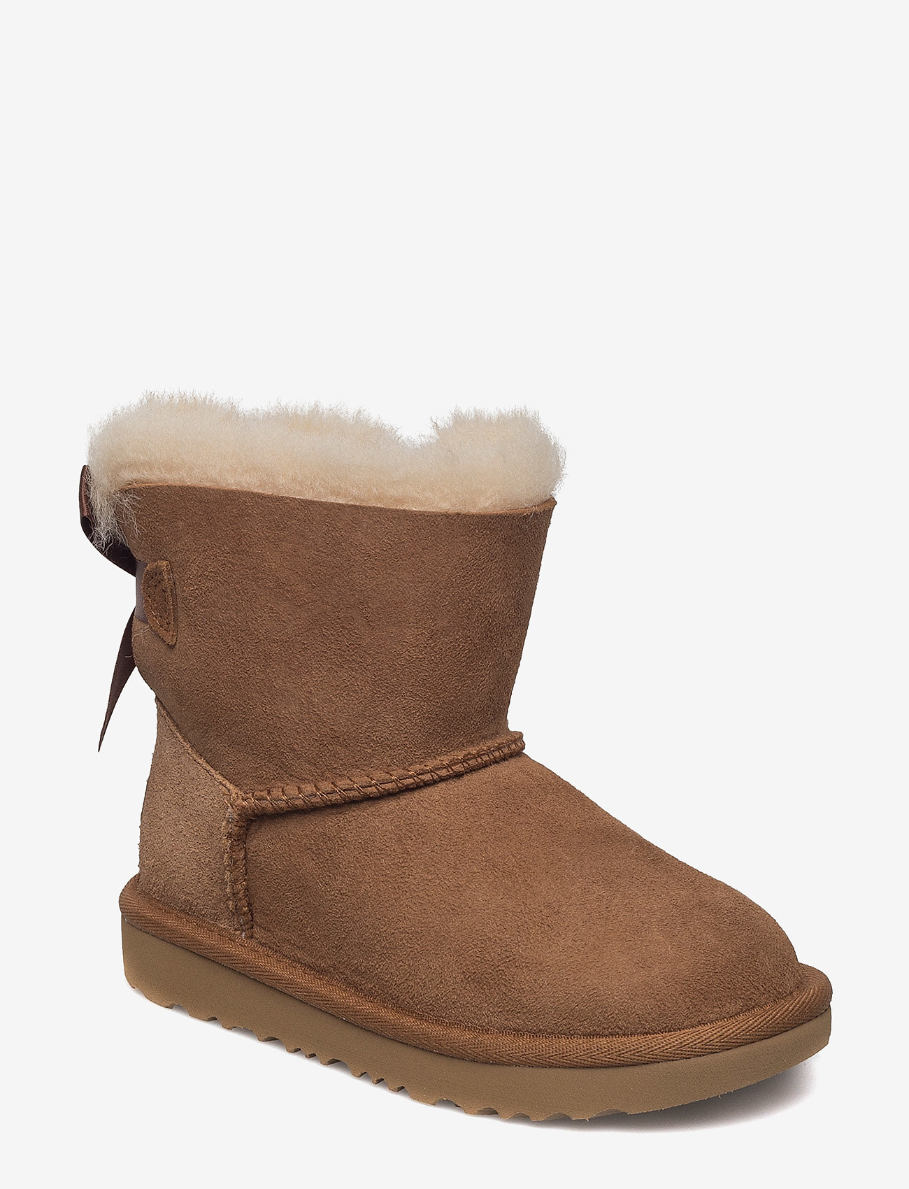 UGG T Mini Bailey Bow Ii, 27.5, Brown, Vinterstøvler > Vinterstøvler Pull On, Børn