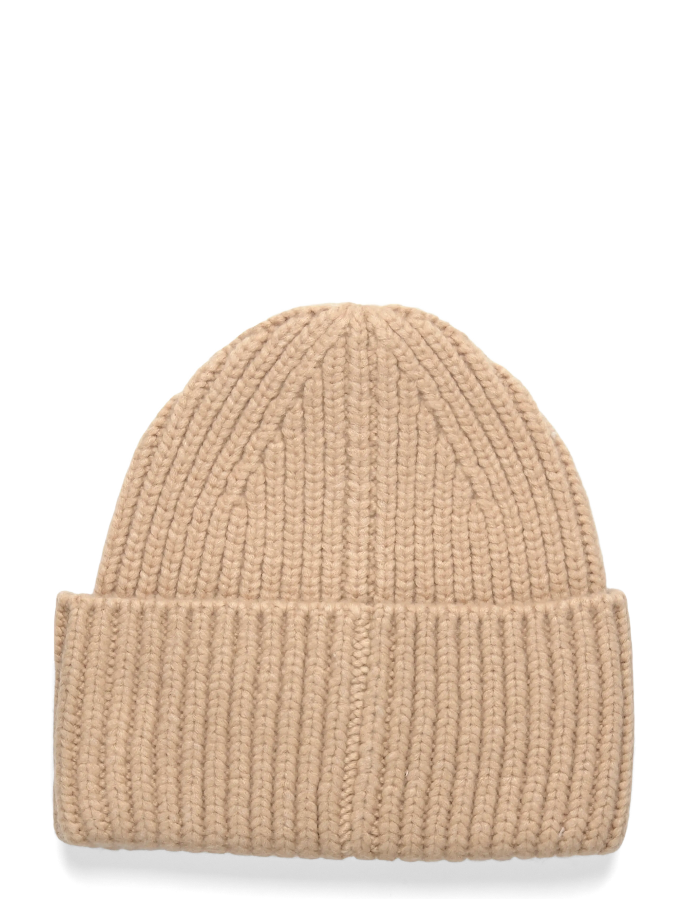 UGG - Chunky Crafted Rib Beanie - kootud mütsid - white pepper - 1