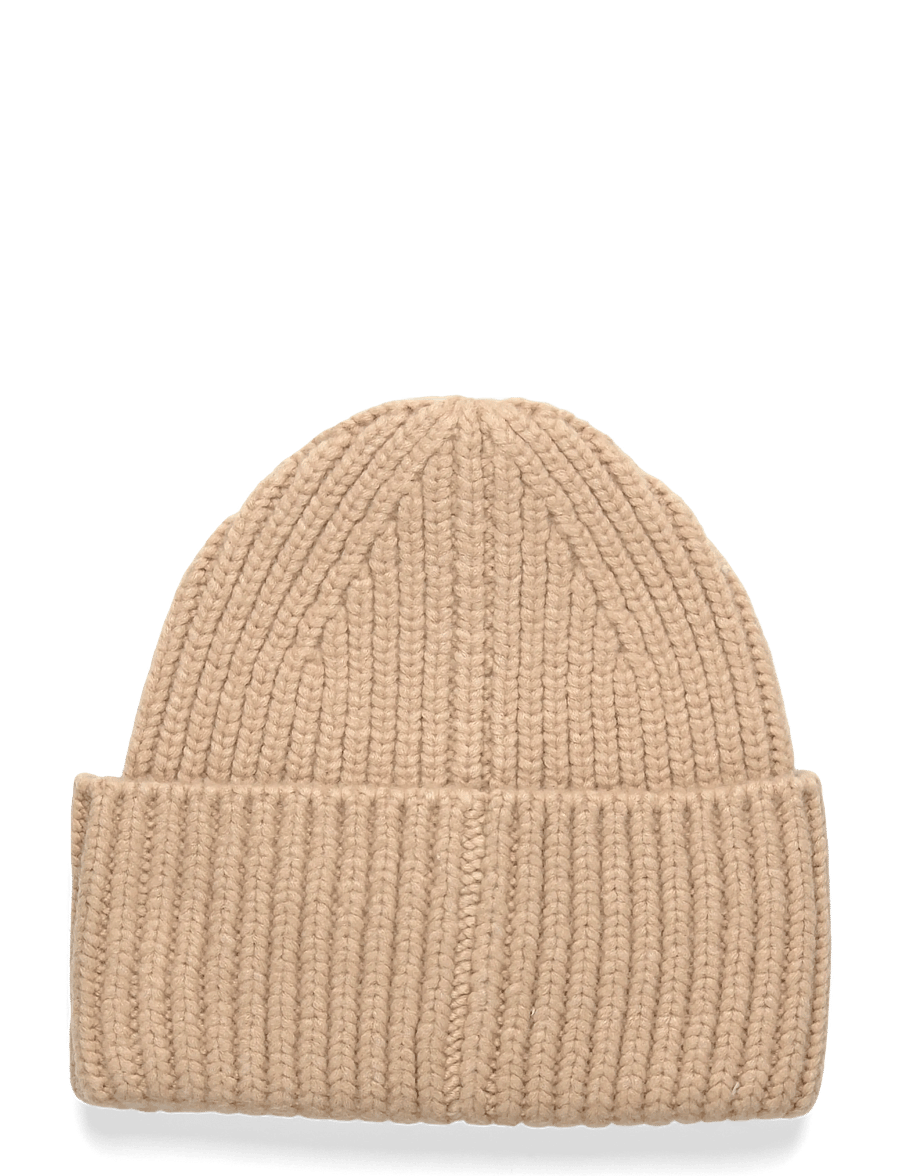 UGG - Chunky Crafted Rib Beanie - kootud mütsid - white pepper - 1