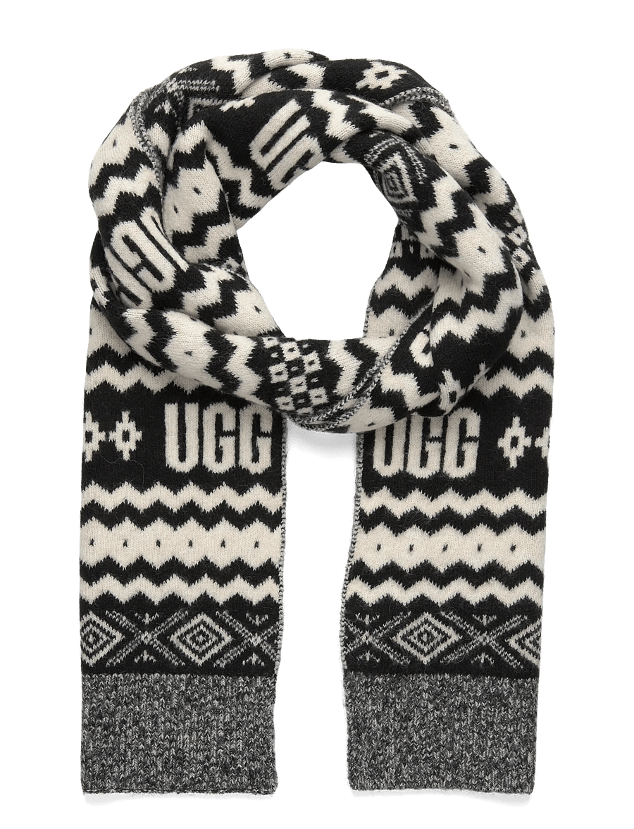 UGG - Chunky UGGIsle Scarf - winterschals - black multi - 0