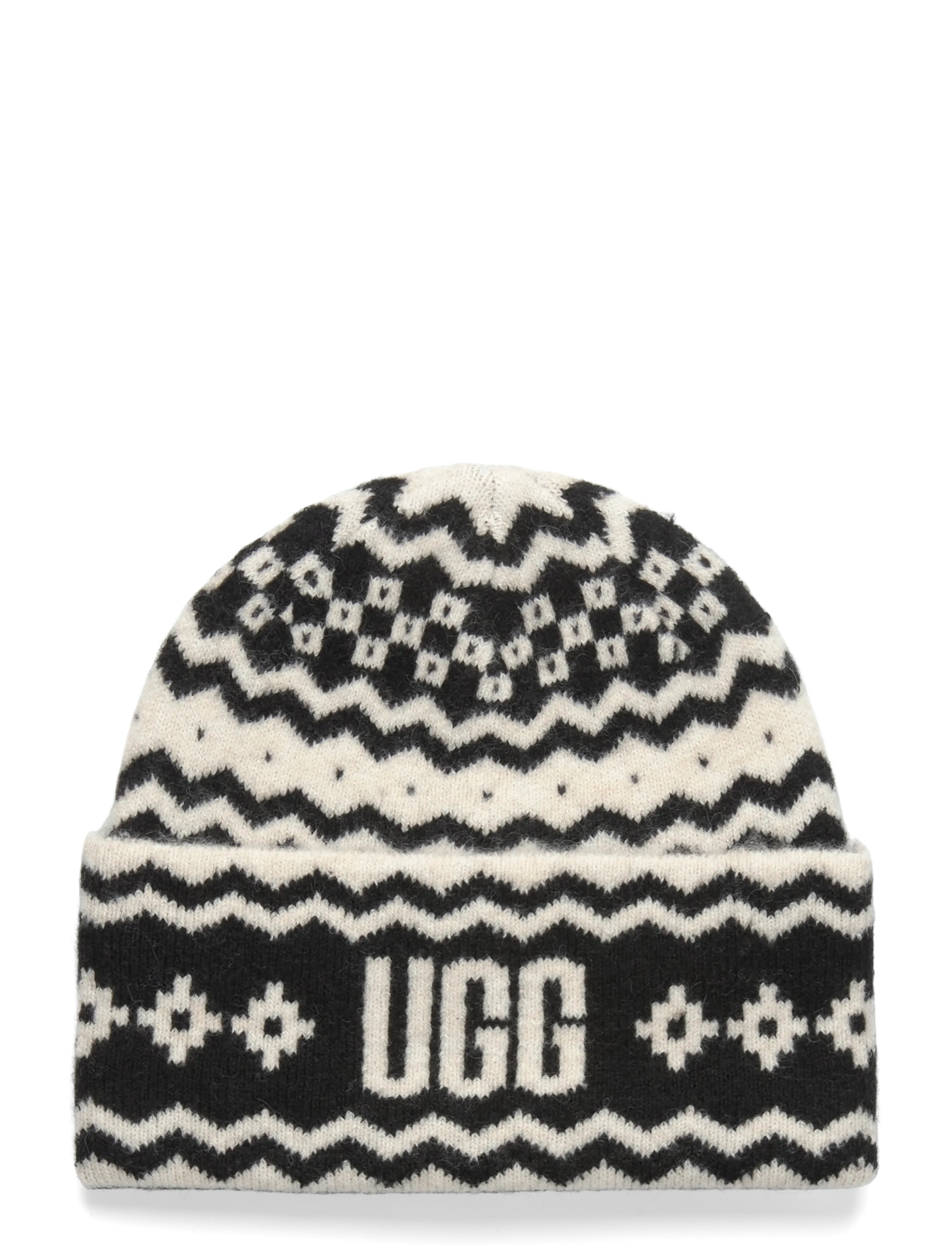 UGG Chunky UGGIsle Beanie - Mössor & Kepsar - BLACK MULTI / black