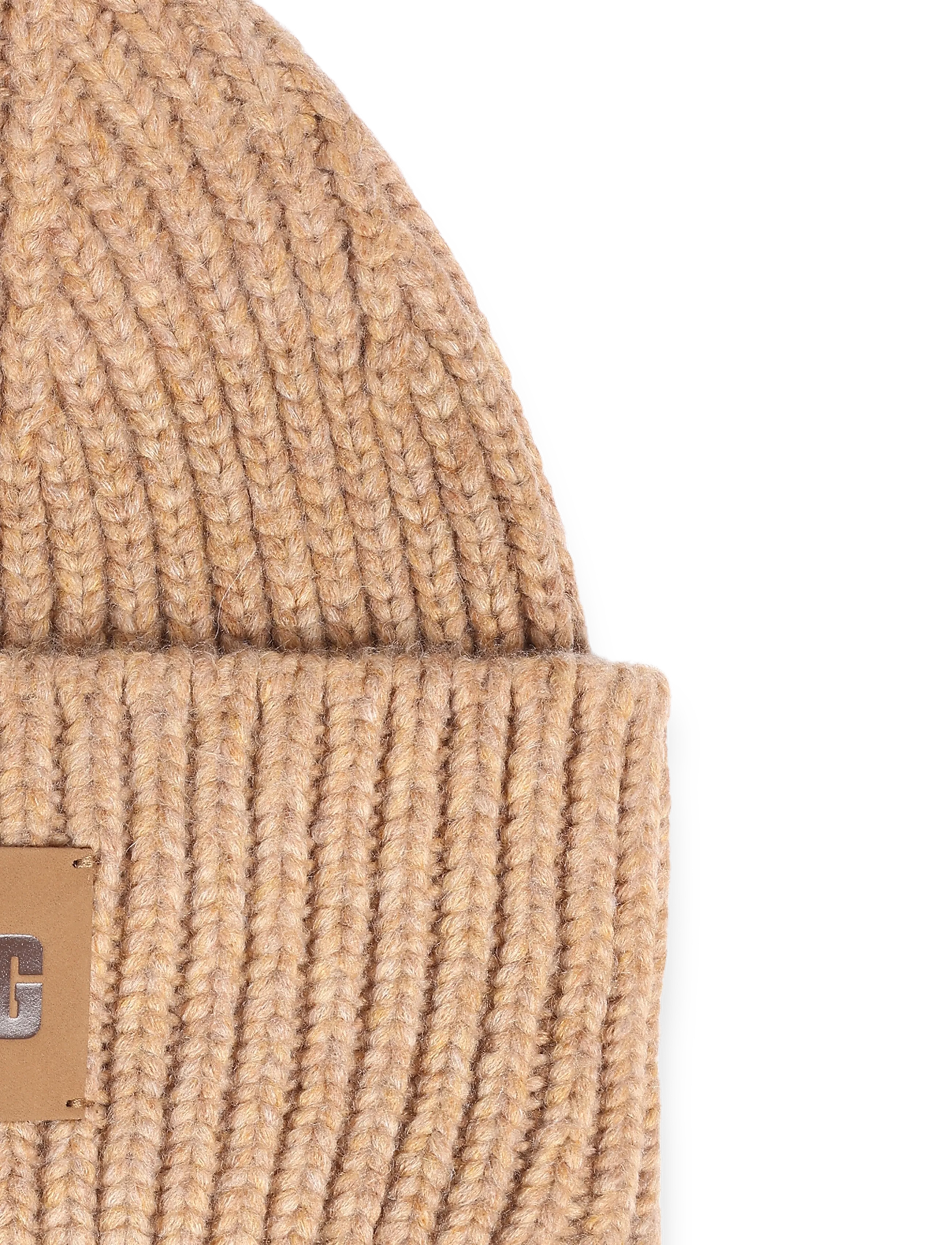 UGG - M CHUNKY RIB BEANIE - camel - 2