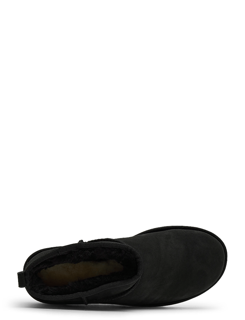 UGG - W Classic Ultra Mini - teddy boots - black - 4