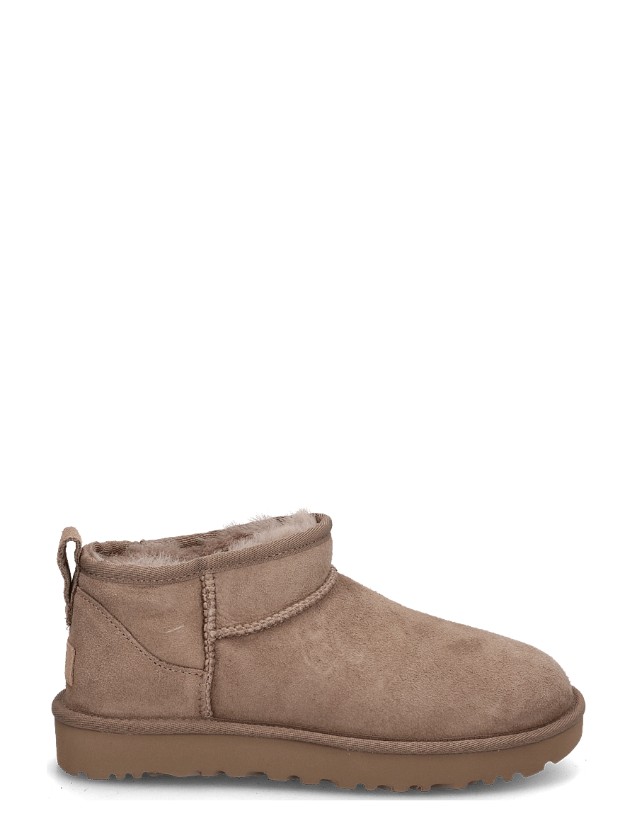 UGG - W Classic Ultra Mini - flade ankelstøvler - caribou - 2