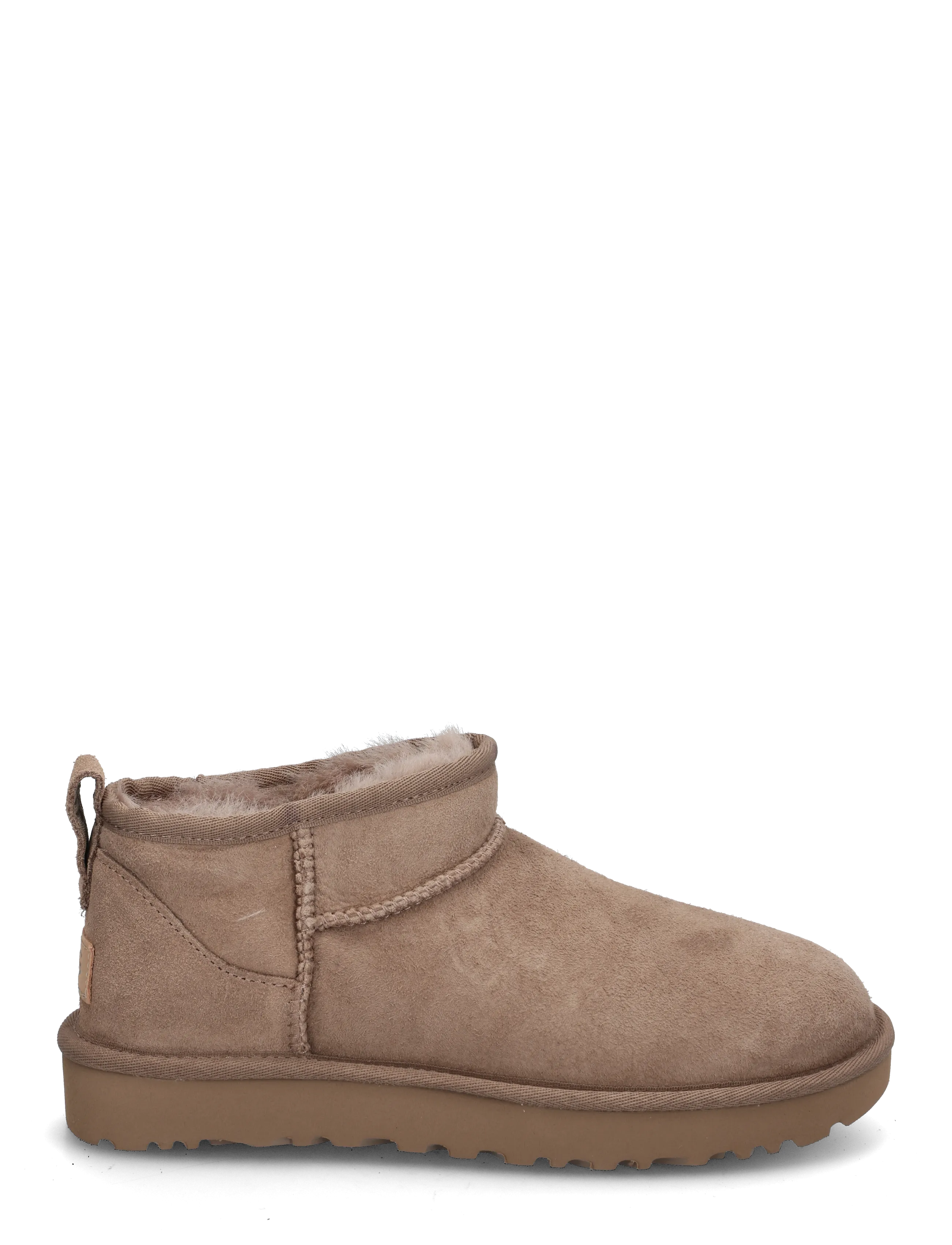 UGG - W Classic Ultra Mini - platta ankelboots - caribou - 2